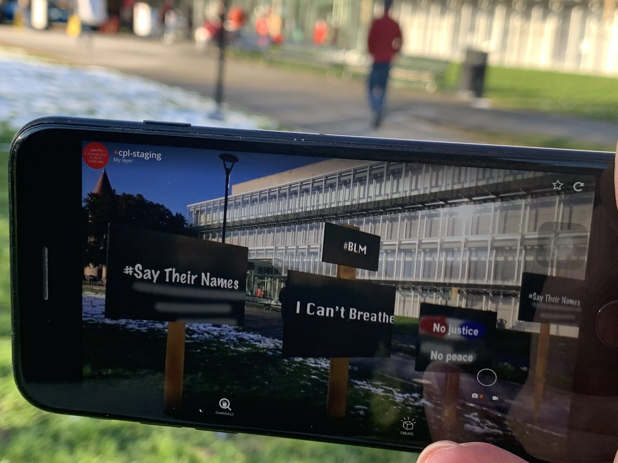 Groundbreaking Augmented Reality Exhibit to Open in Joan Lorentz Park