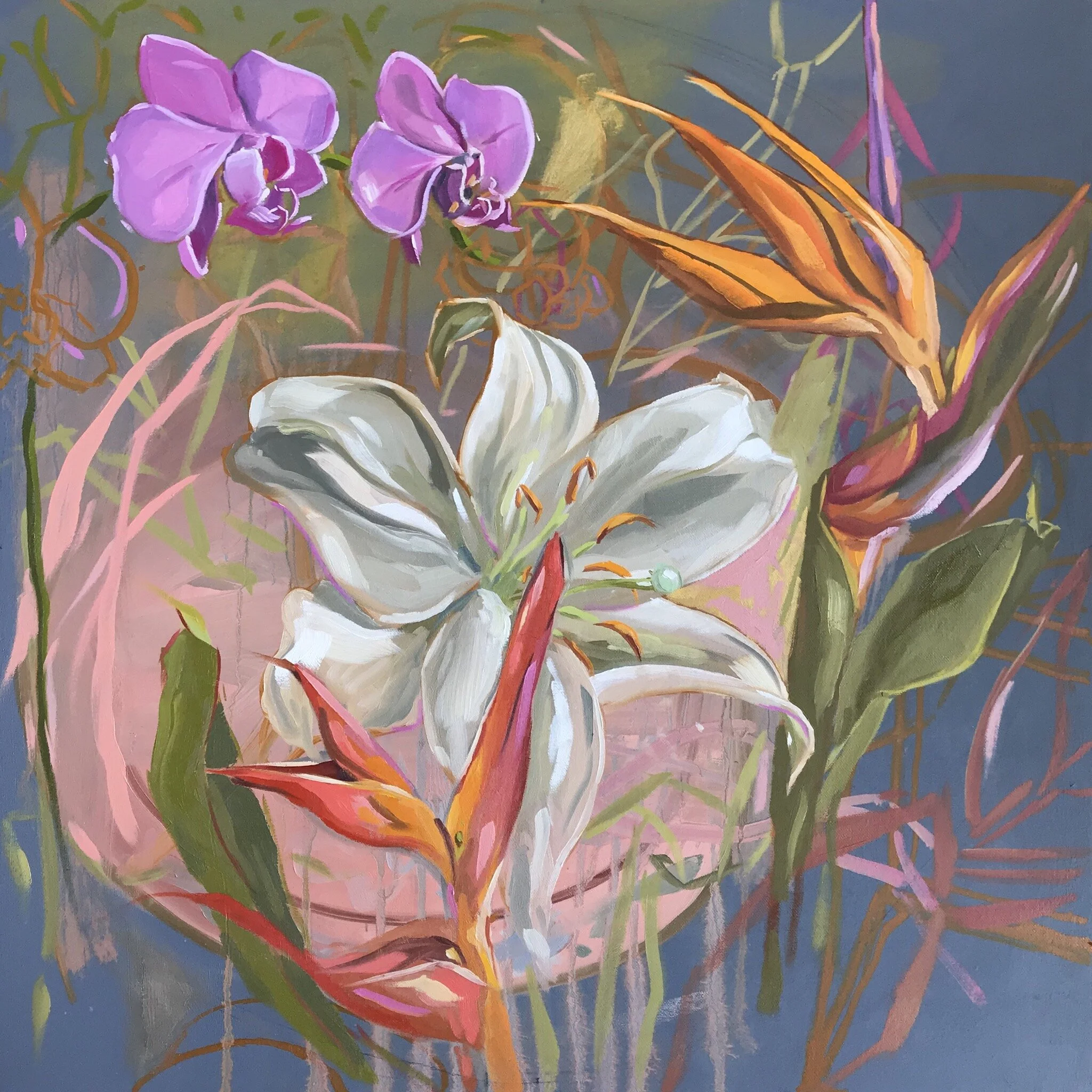  oil on canvas   24” x 24”  