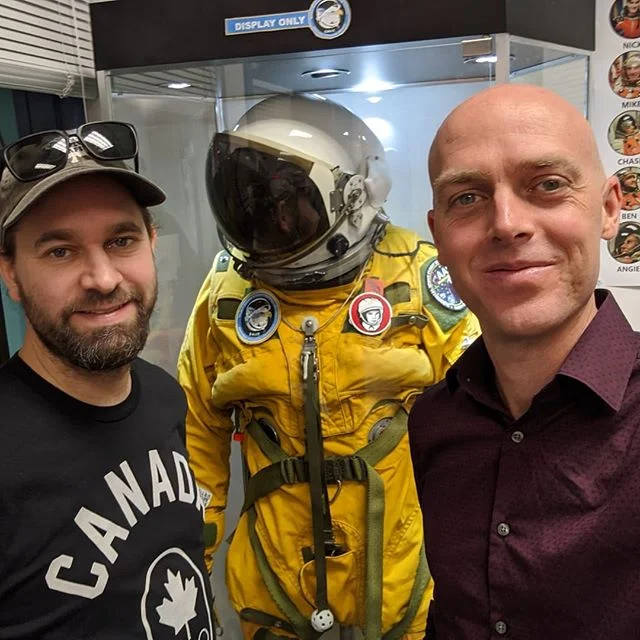 Yesterday, I got to visit the S.U.I.T lab at Embry-Riddle University. Ryan Kobrick is the head of the lab and showed me some of their work and equipment. They study range of motion and energy use in pressure suits of various kinds. Those are topics t