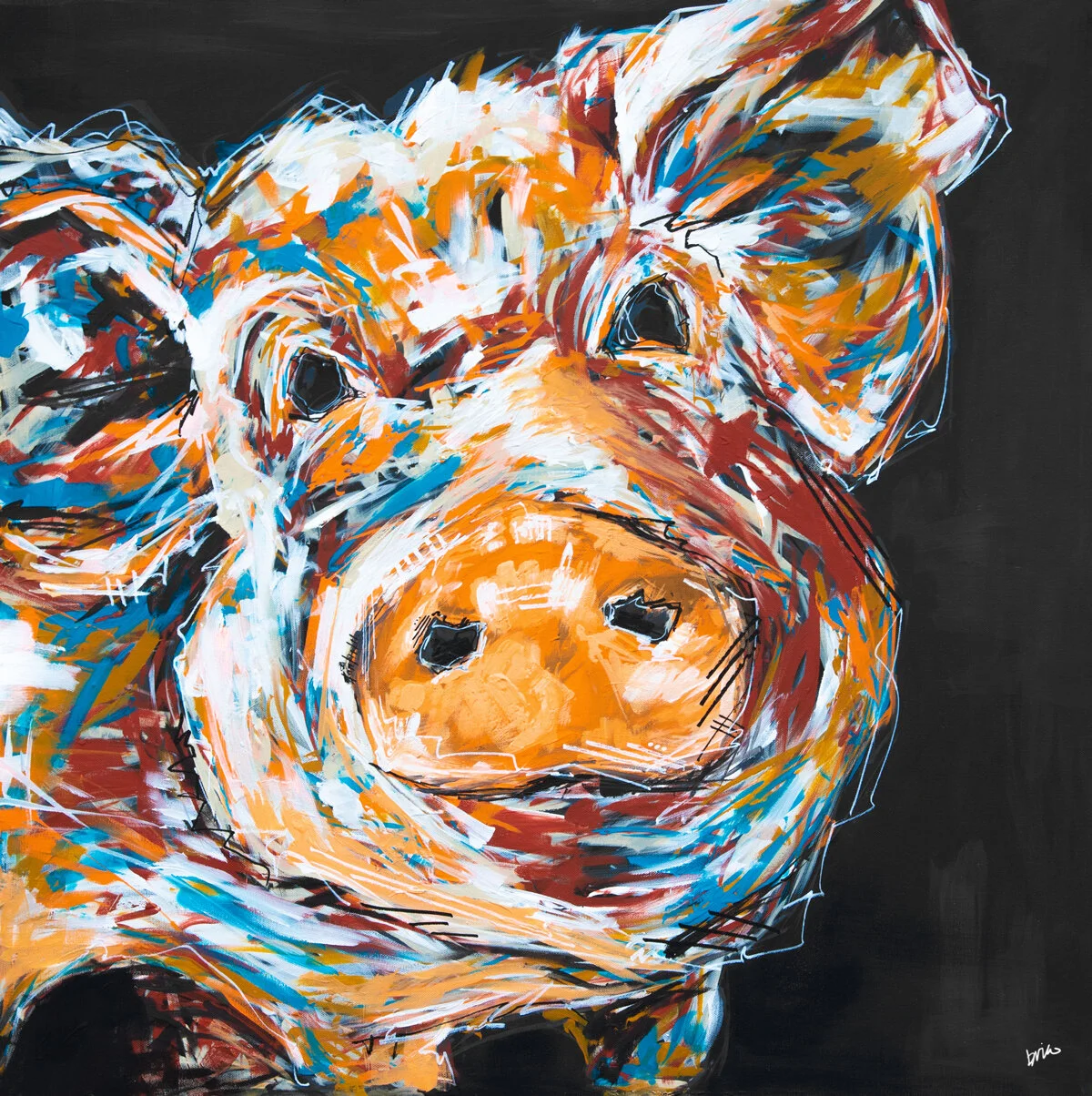lila // acrylic on canvas // 2019