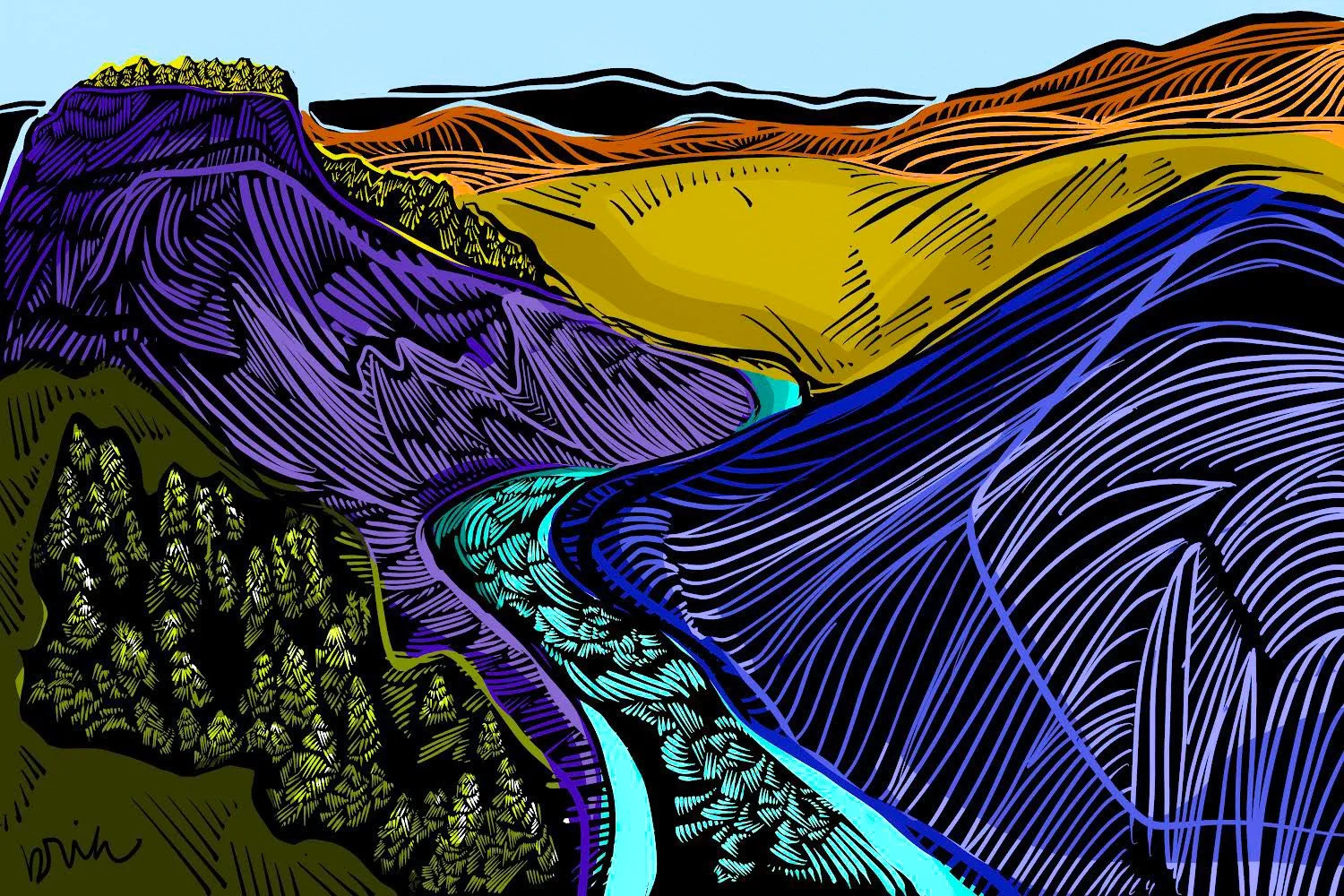 grand canyon of yellowstone