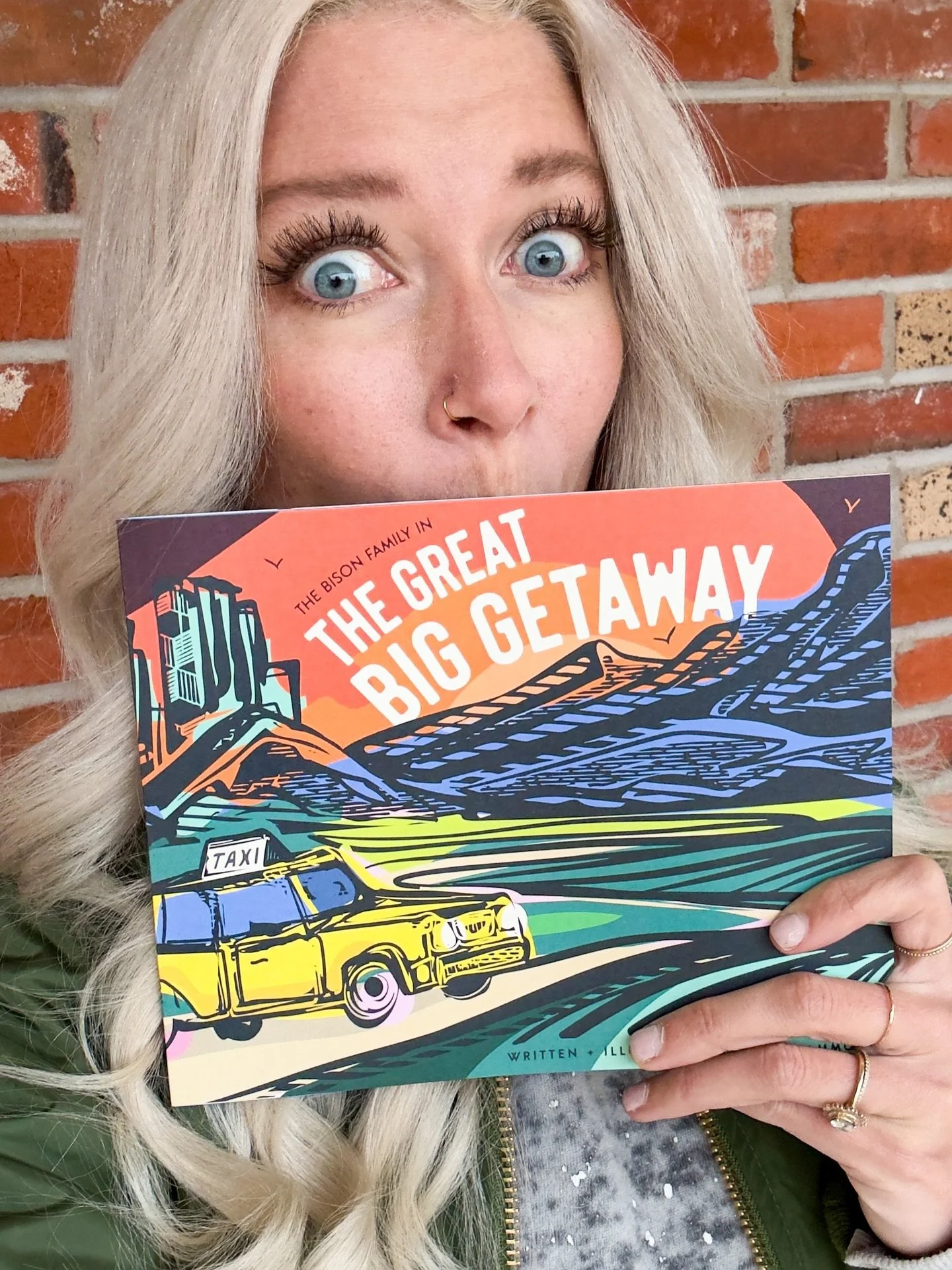 It&rsquo;s basically tradition at this point that I launch my kiddo books while making a dumb face&hellip; so I went ahead and gave you a few for good measure.

It&rsquo;s wild to think it&rsquo;s been four years since I first sent the Bison Family o