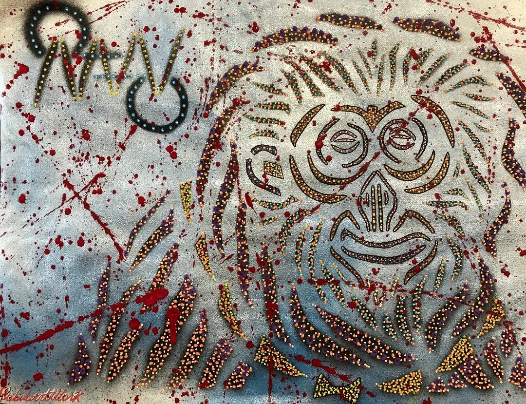 Orangutan Splatter