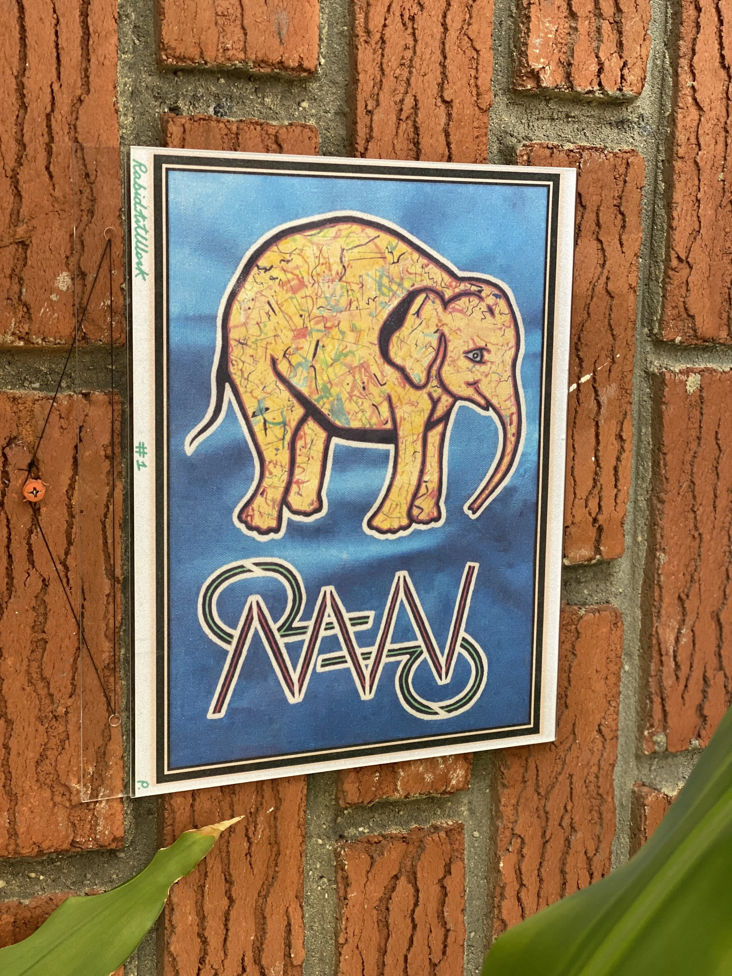 "RAW Babyphante" #1 Pearl Edition Print   