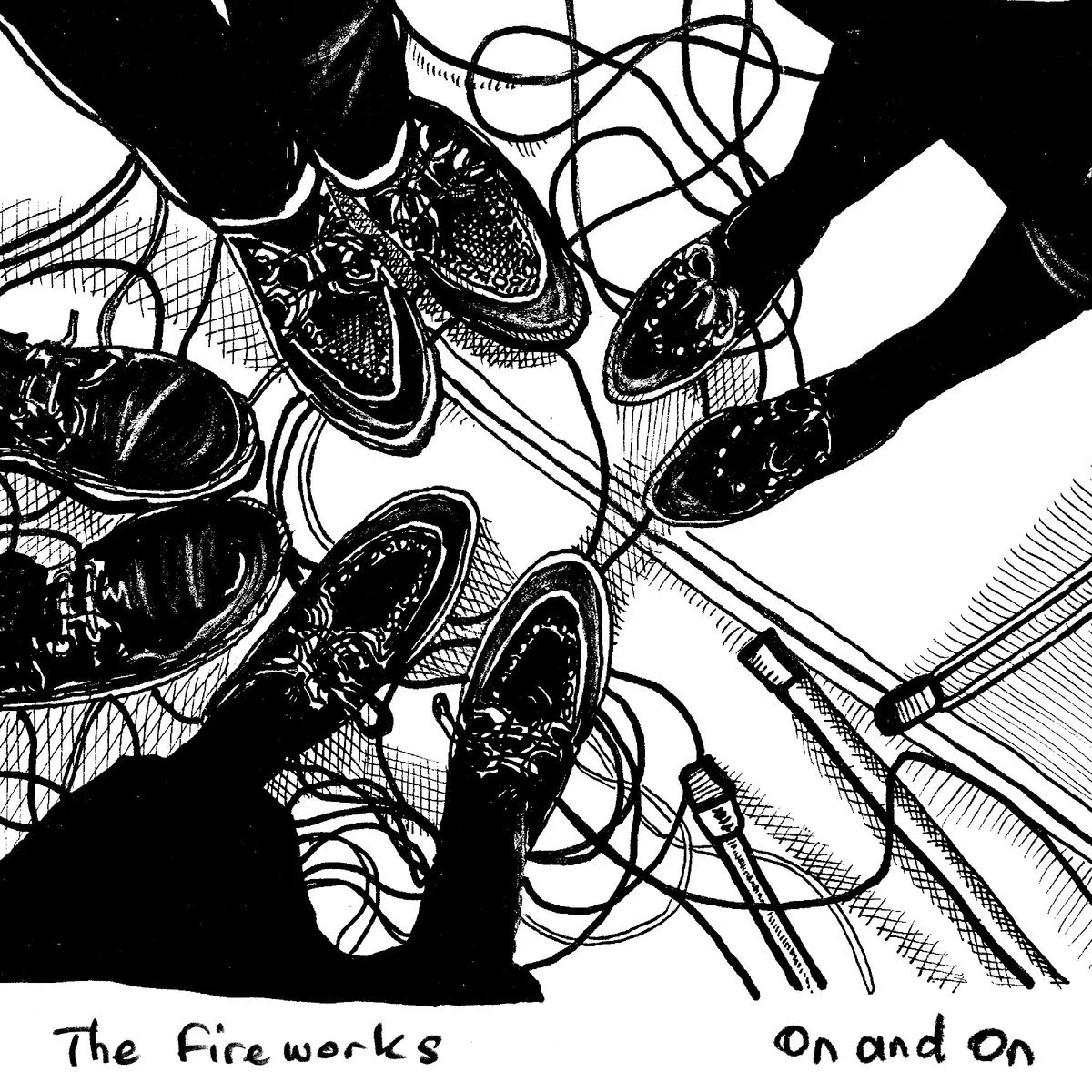 The fireworks - on and on (single).jpg