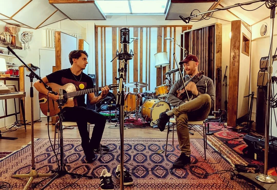 2 of my faves @kourosh_kanani and @mattholborn bringing the vibes in today