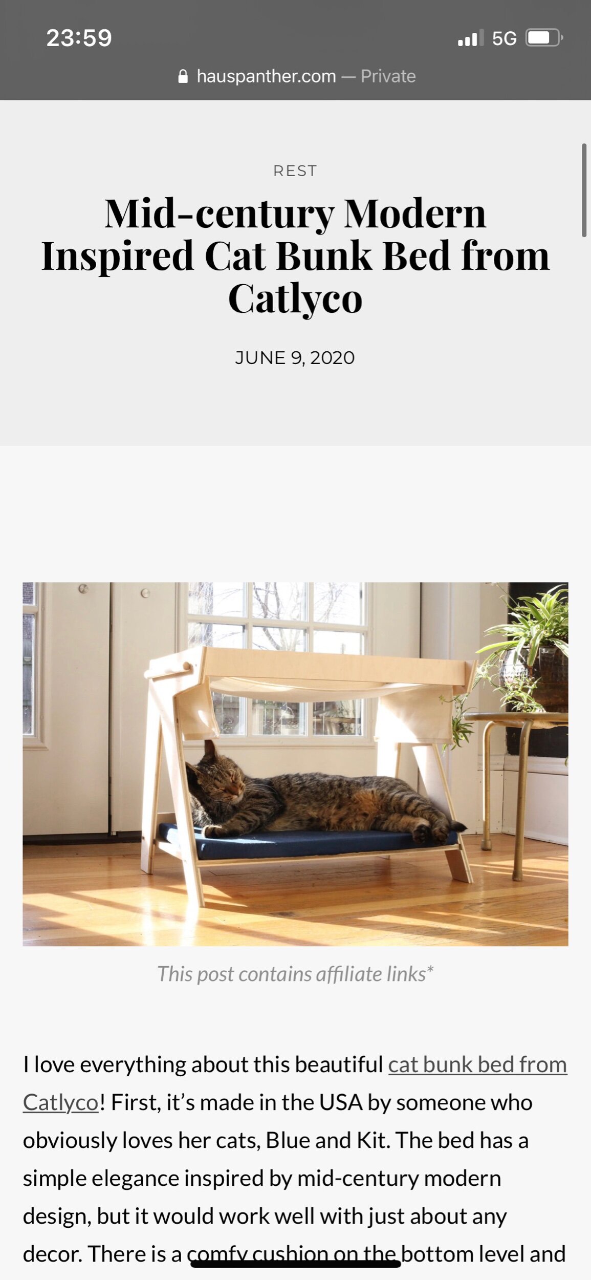 A Huge Thank you to the Haus Panther site