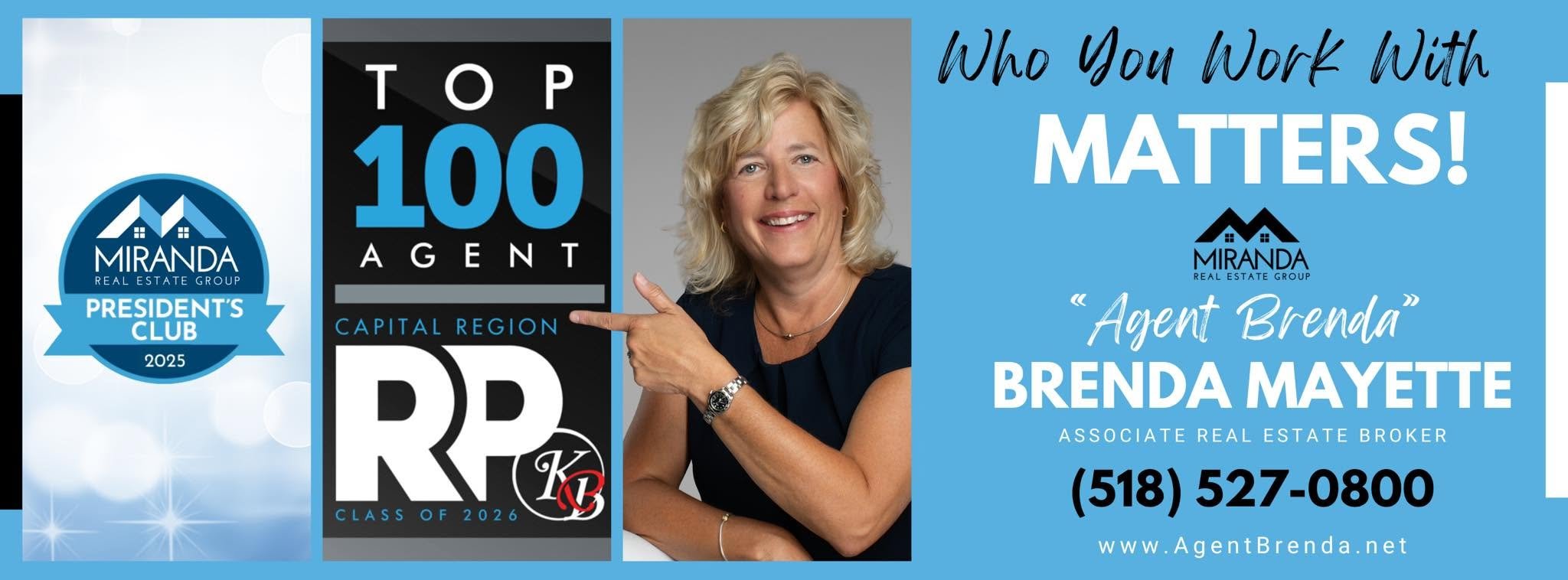 "Agent Brenda" Brenda Mayette Miranda Real Estate Group