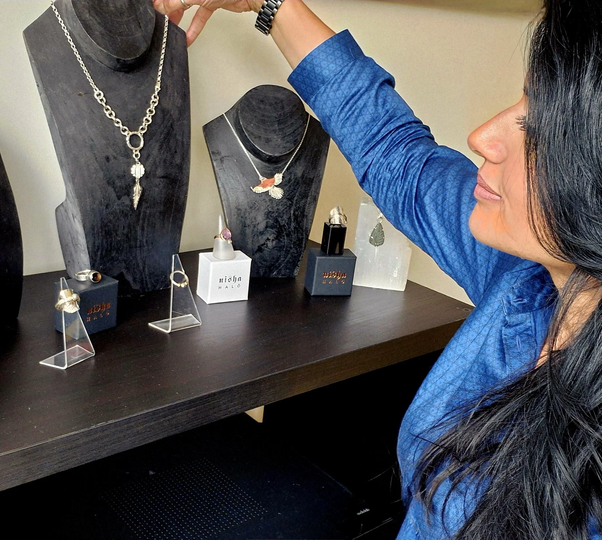 Jeweller on Lost and Found in the Lakes Series Two - Nisha Postlethwaite