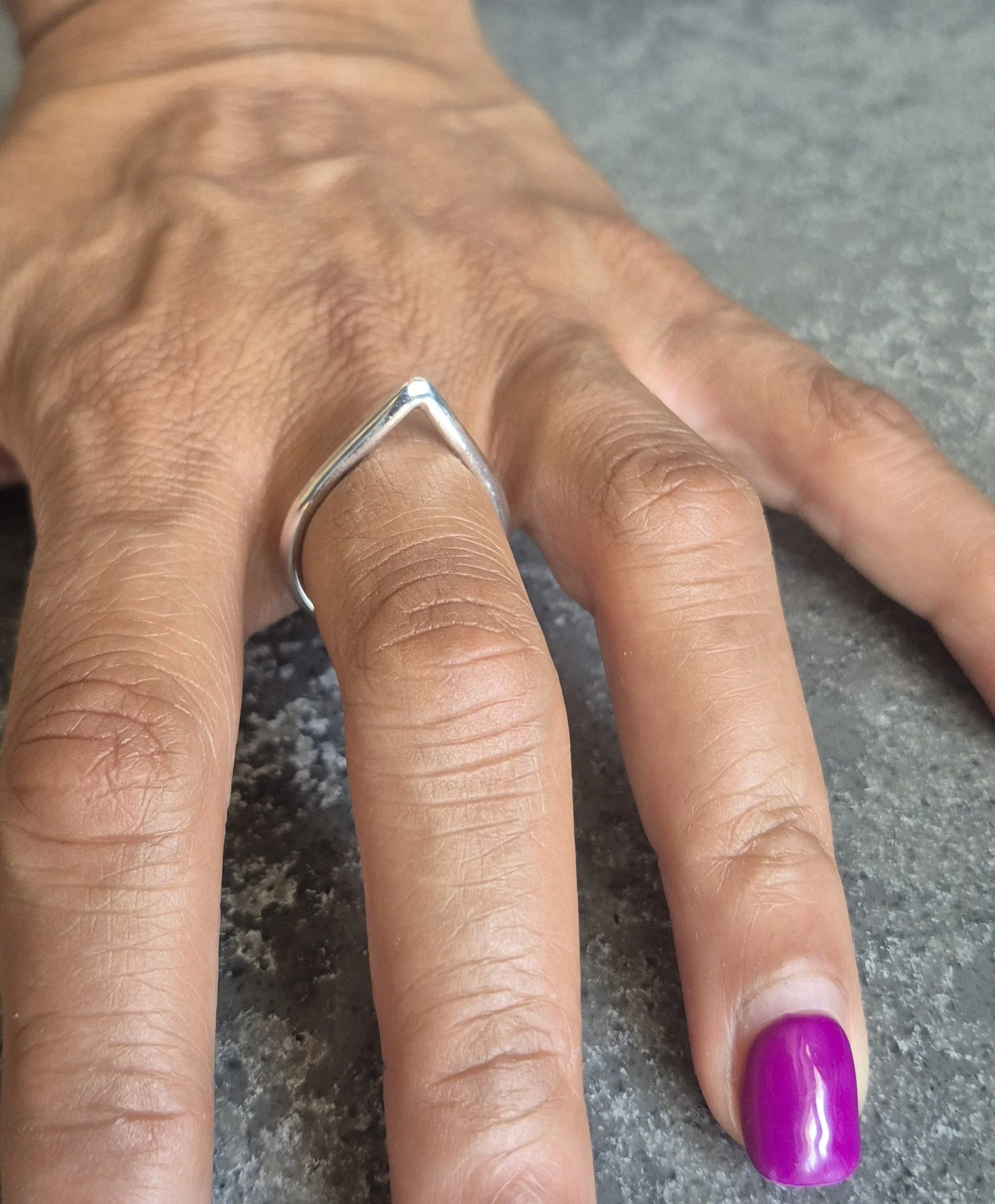 High polished point ring.jpg
