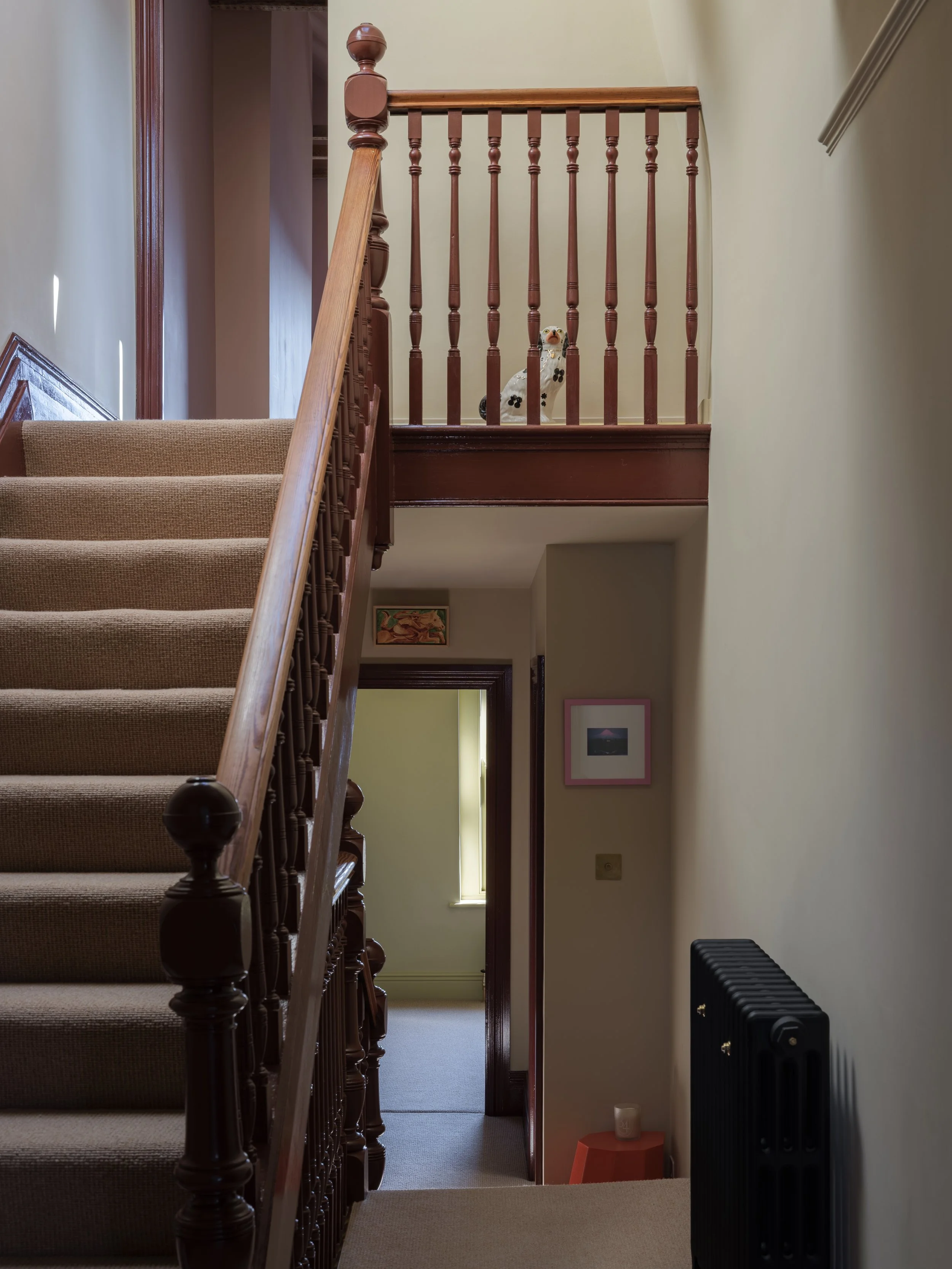 stair case, rooflight