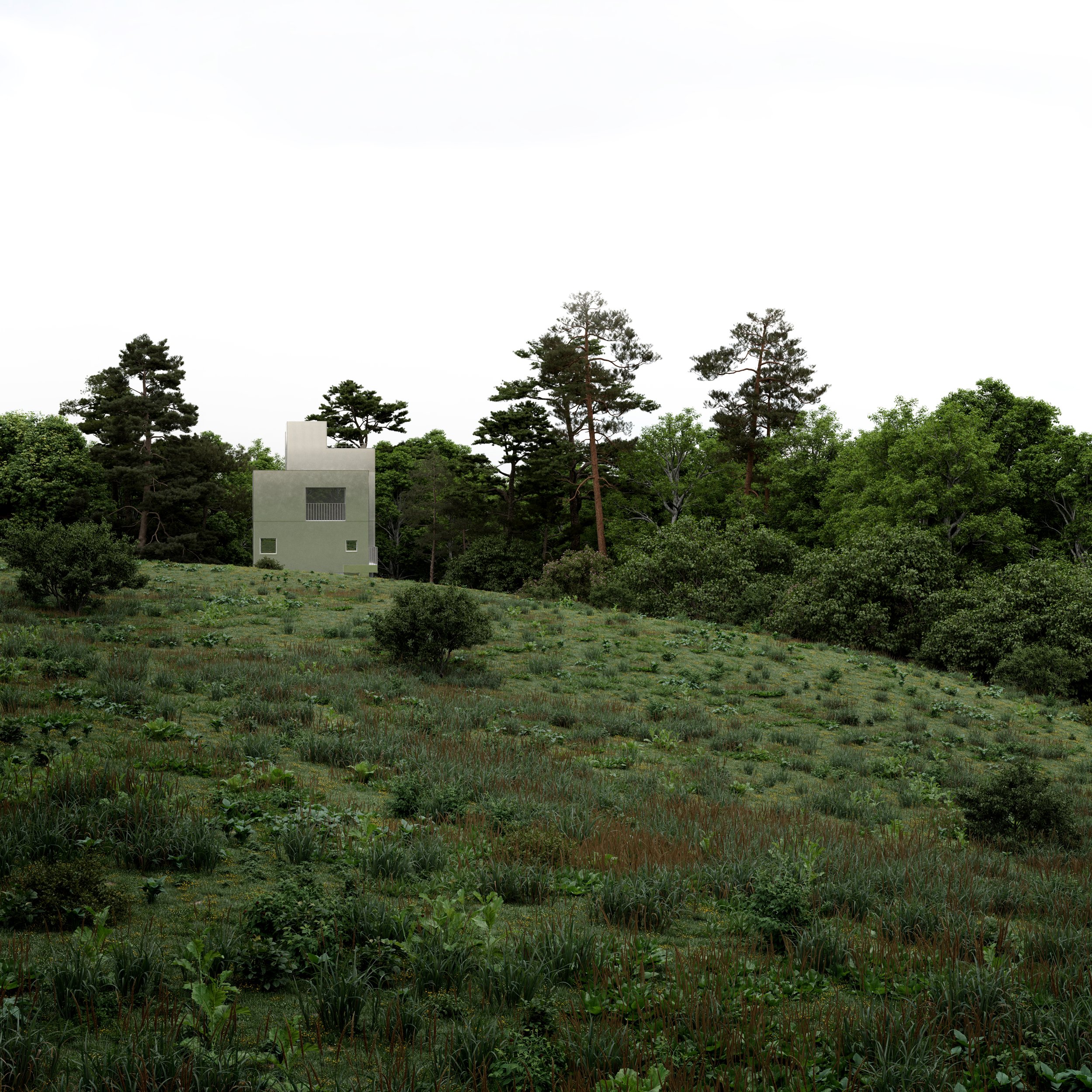 The Watchtower at Swanbridge, a contemporary house in a former coastal watchtower, Vale of Glamorgan
