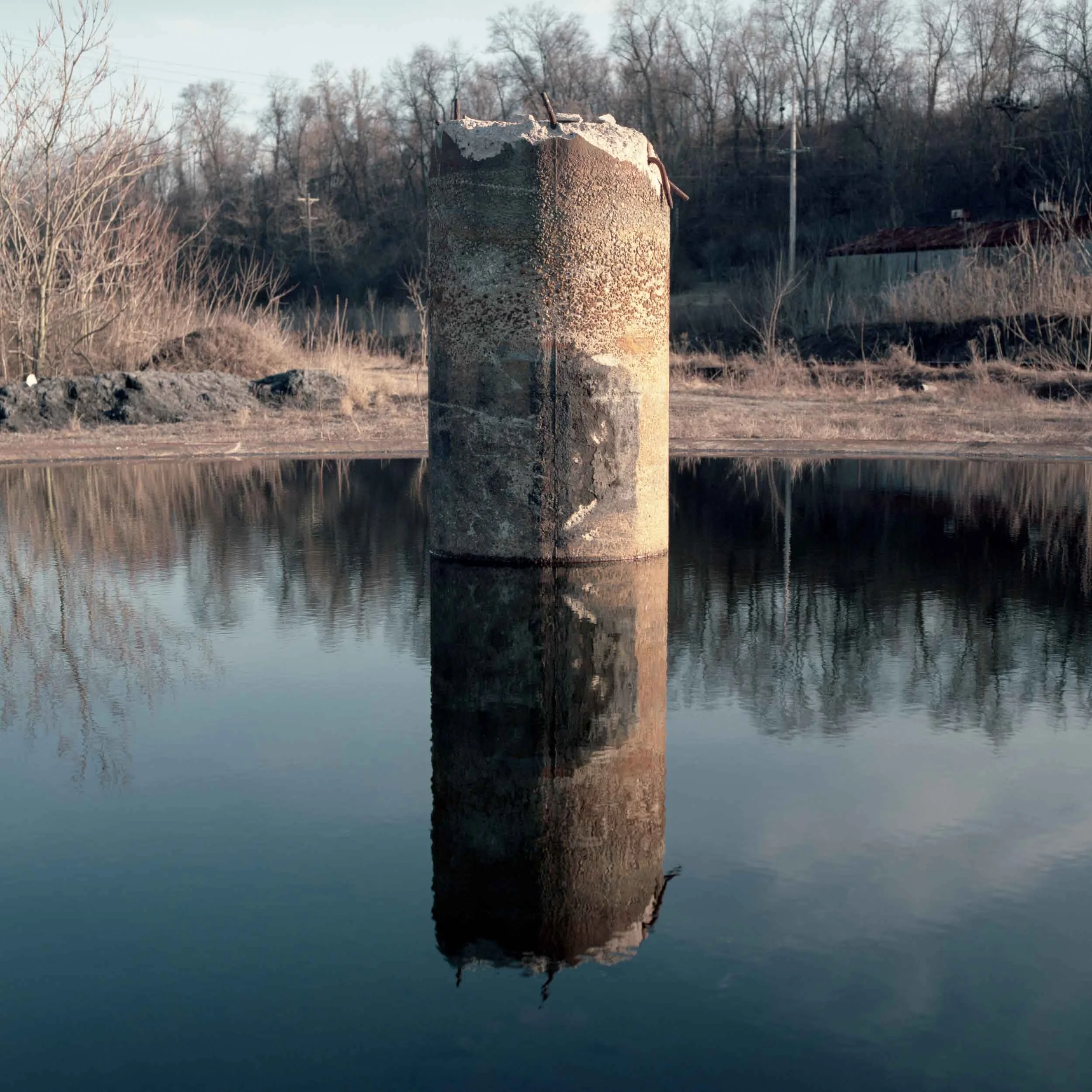 Reflection: Concrete Pillar