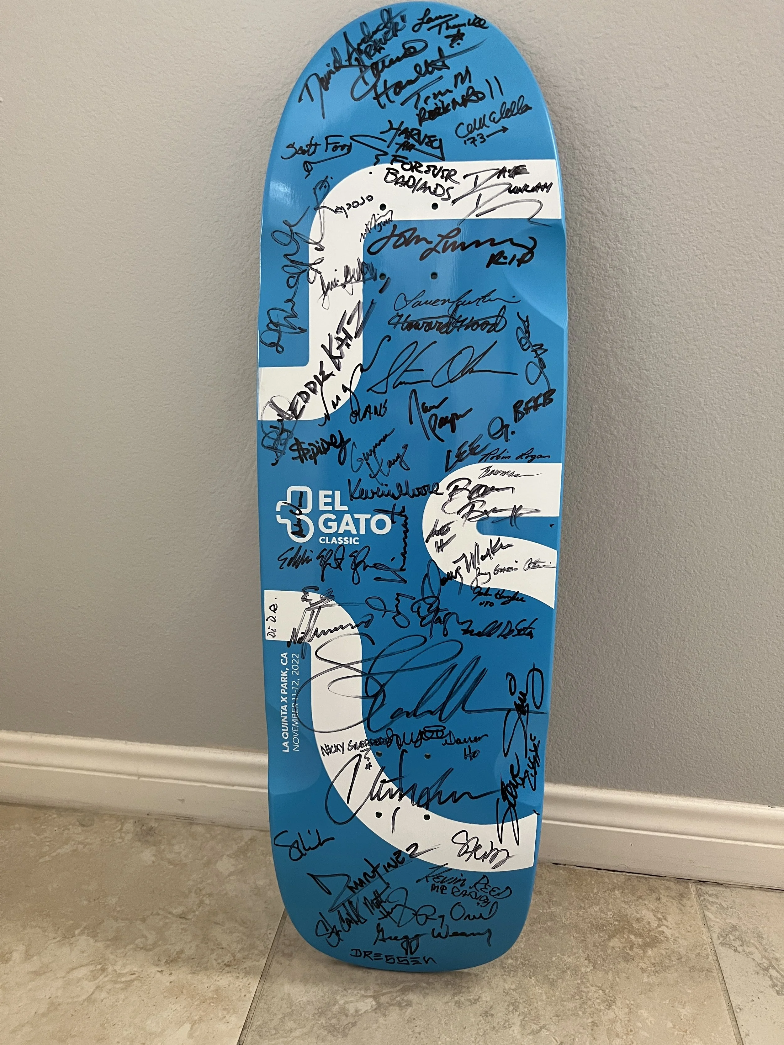 El Gato Classic 2022 Signed Board