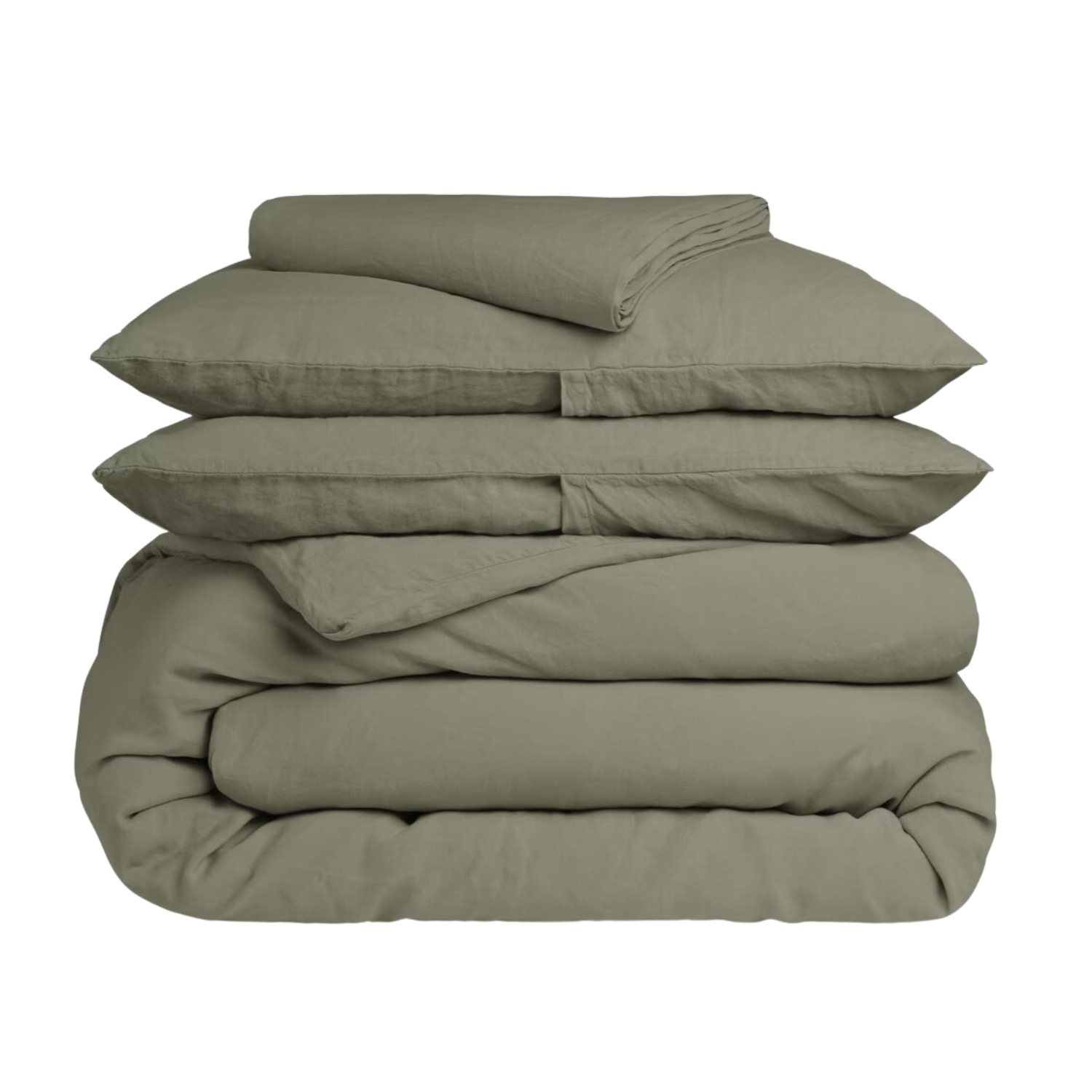 Linen Venice Set - Moss