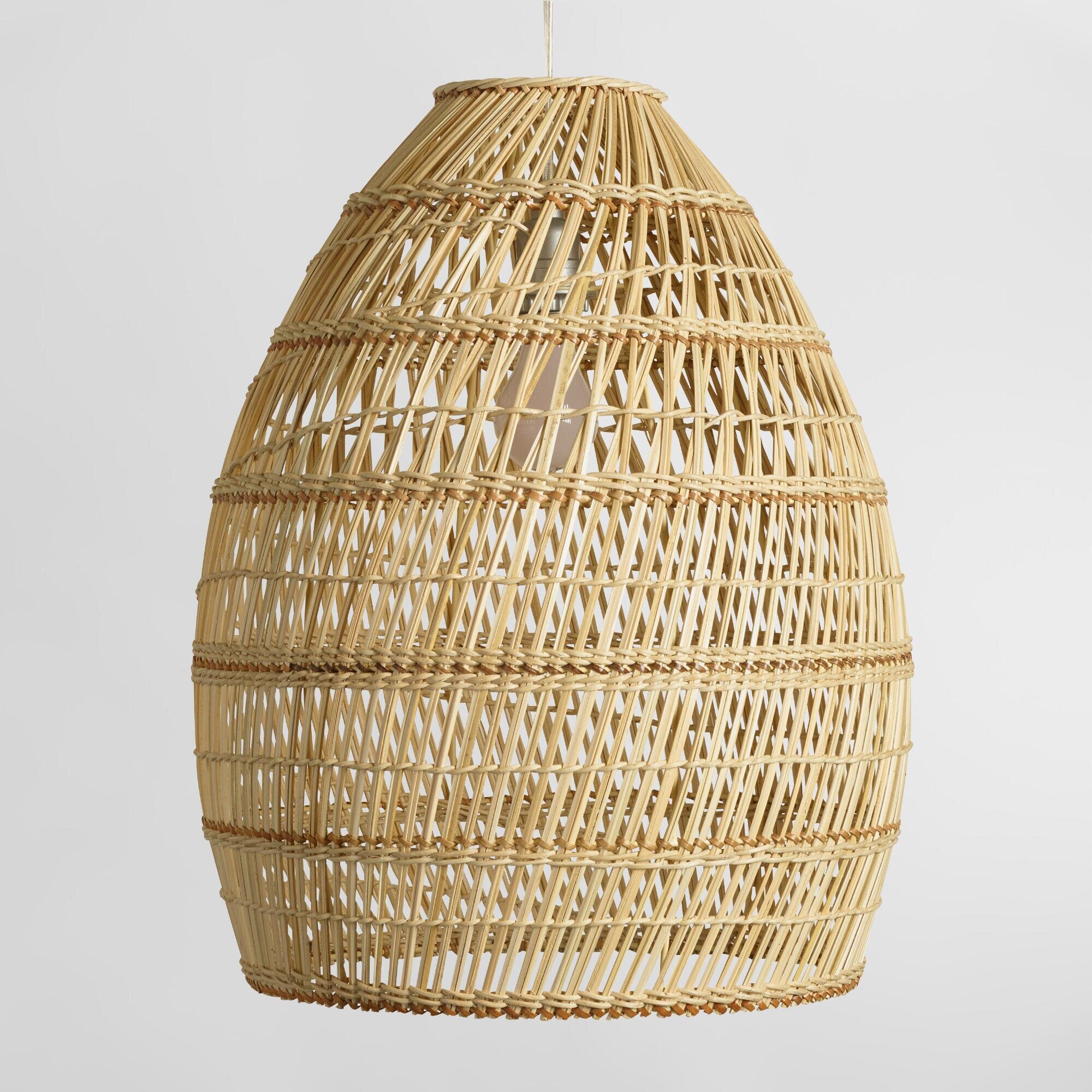 Basket Weave Pendant Lamp