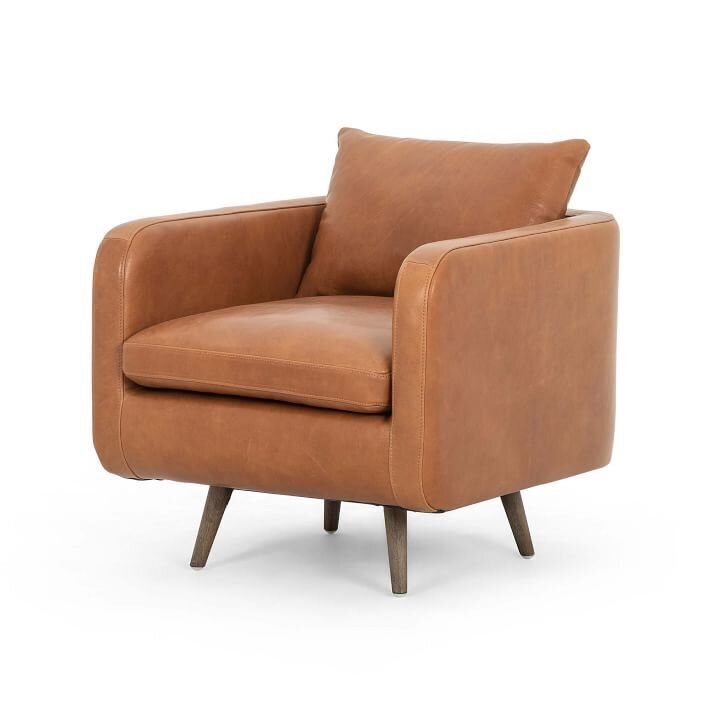 11. Rounded Back Swivel Chair