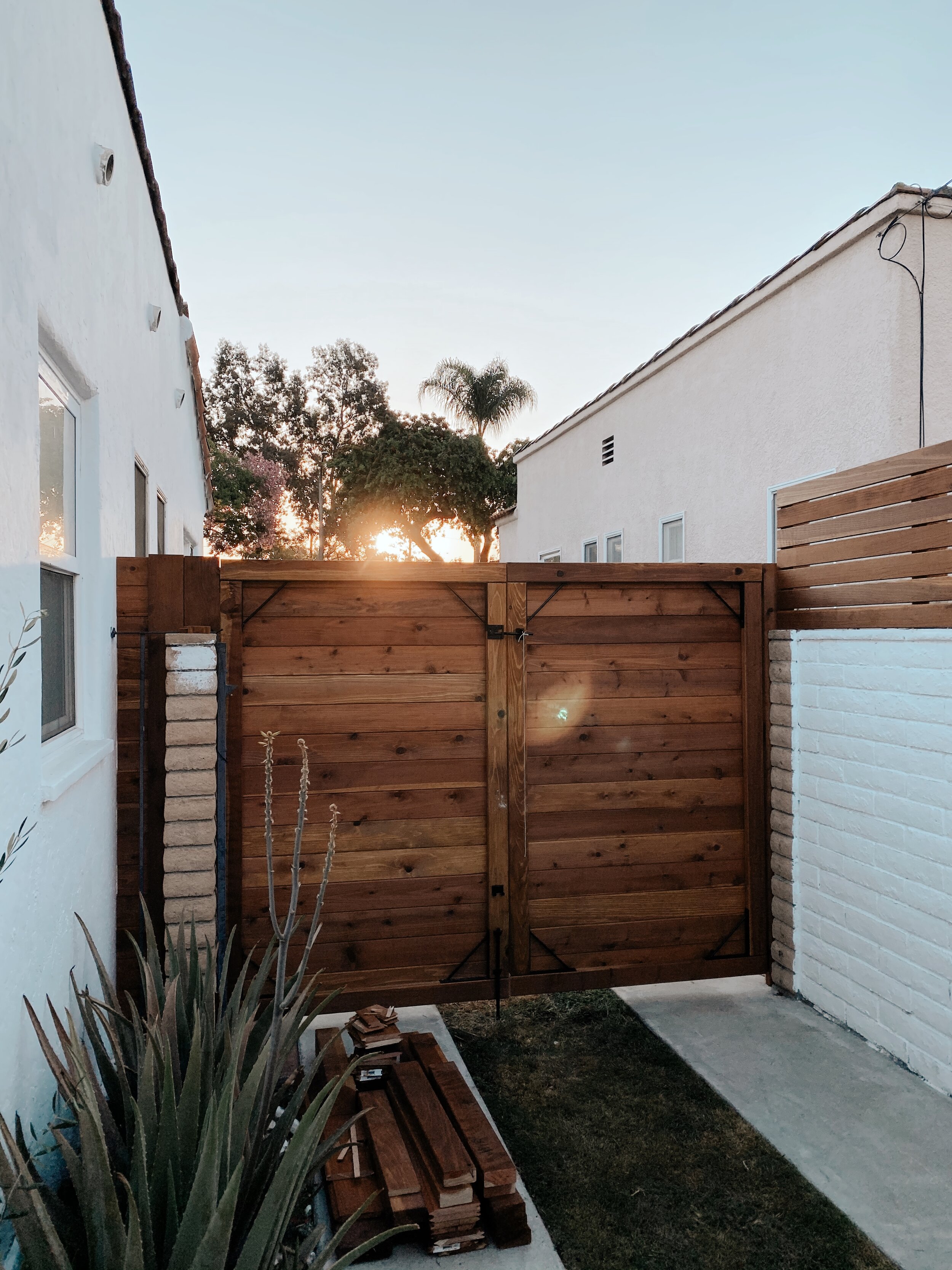 Diy How To Build A Modern Wood Gate