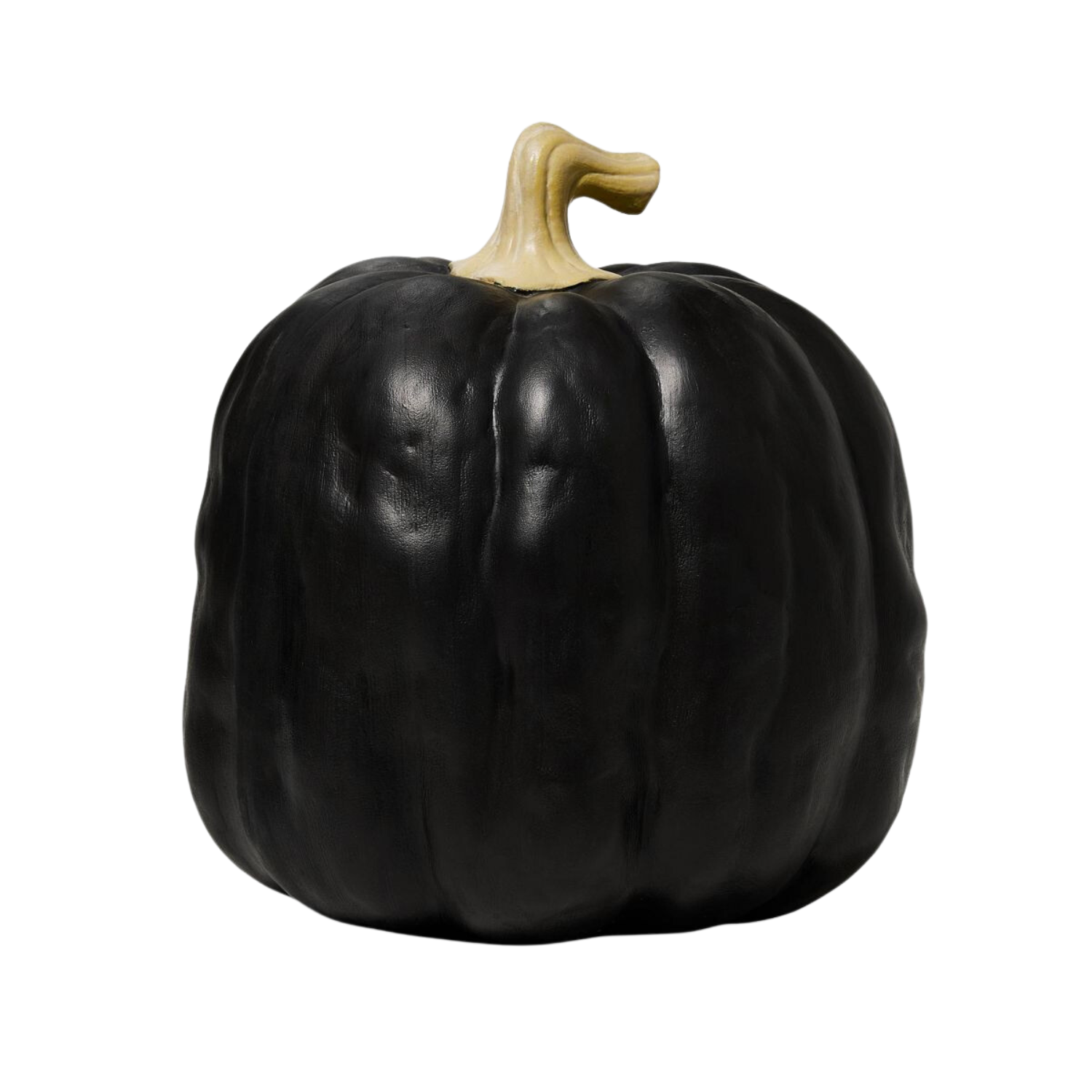 Medium Black Porch Pumpkin