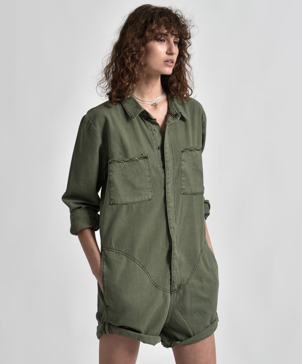 Super Khaki Prophecy Jumpsuit