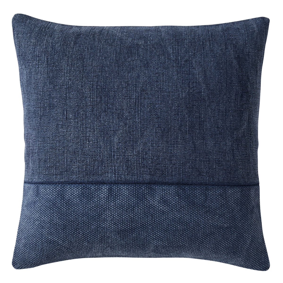 Indigo Canvas Pillow