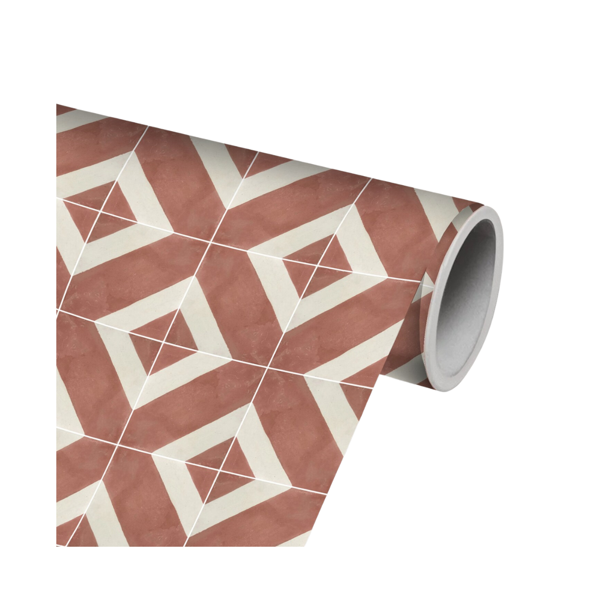 Red Earth Tile Stickers