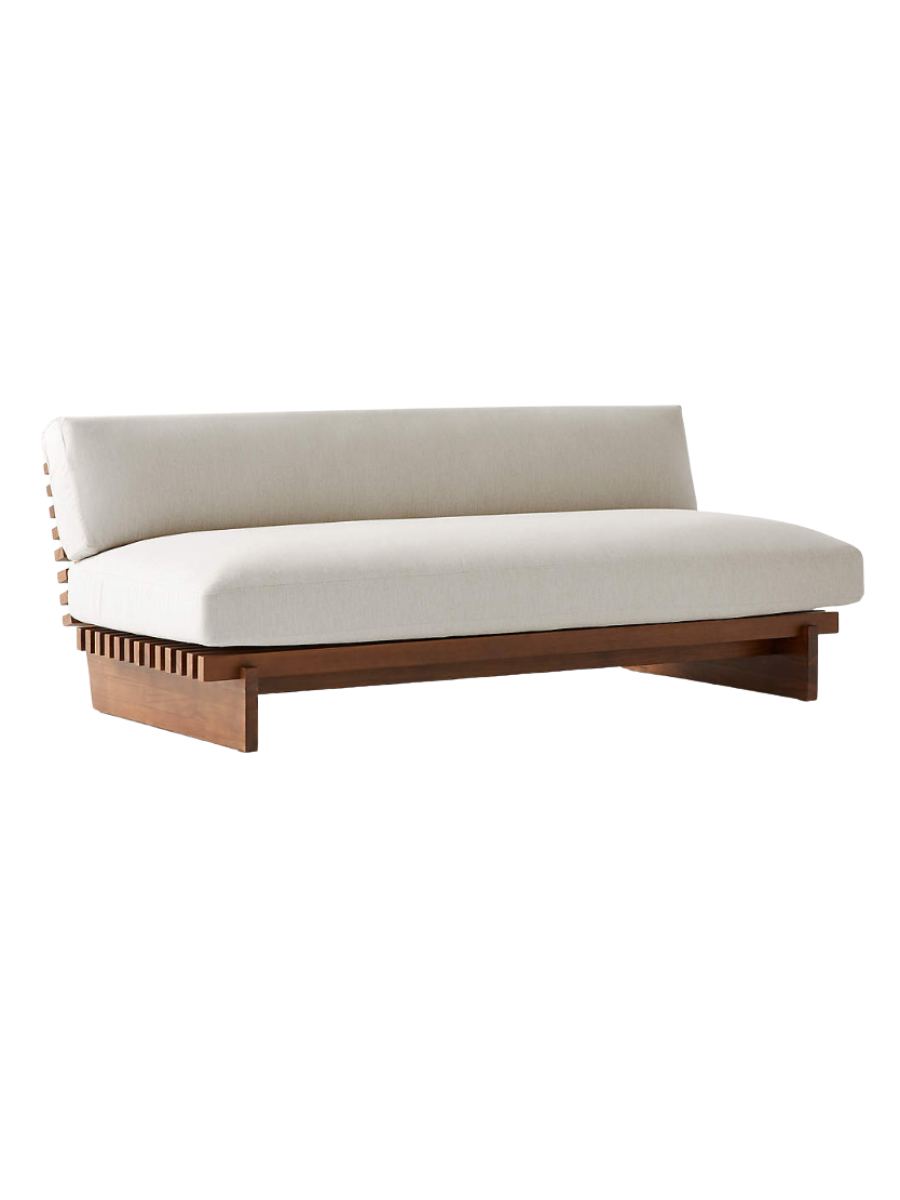 Taiko Outdoor Teak Loveseat