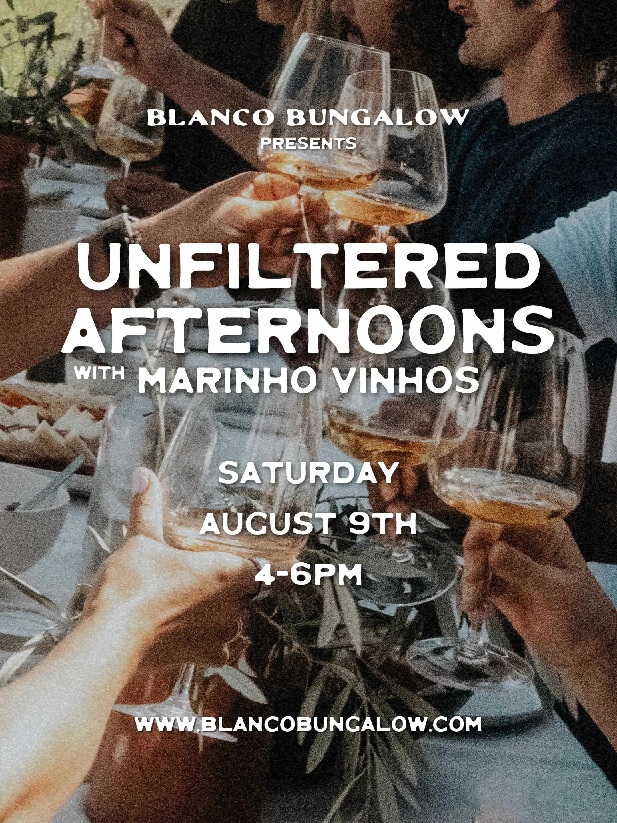 Unfiltered Afternoons with Marinho Vinhos