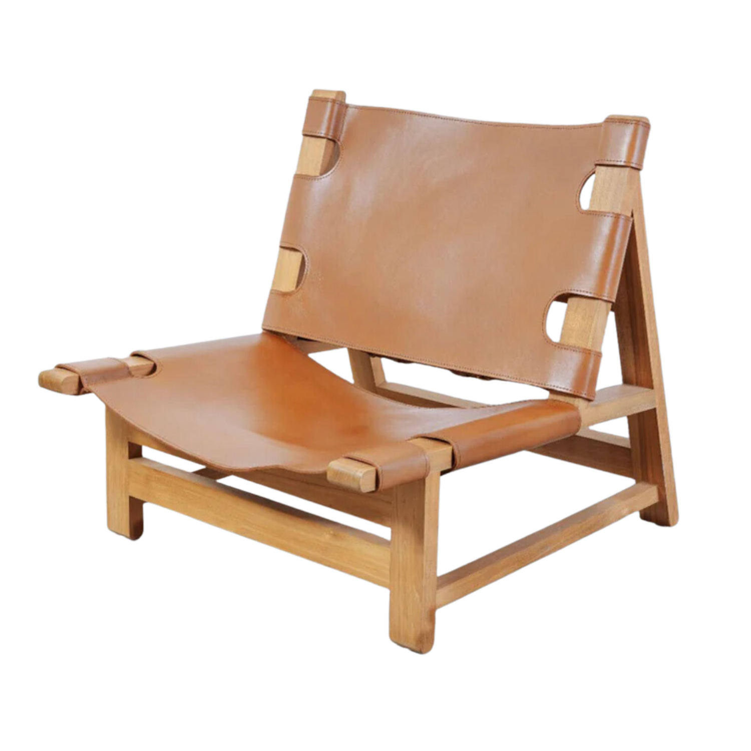 Spanish Leather Lounge Chair