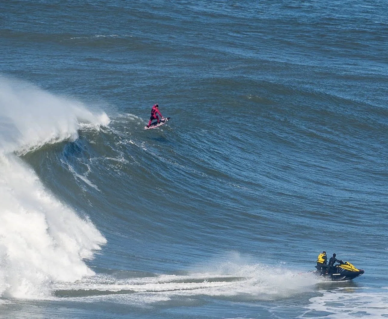 Summer jet ski tour in Nazaré, Portugal