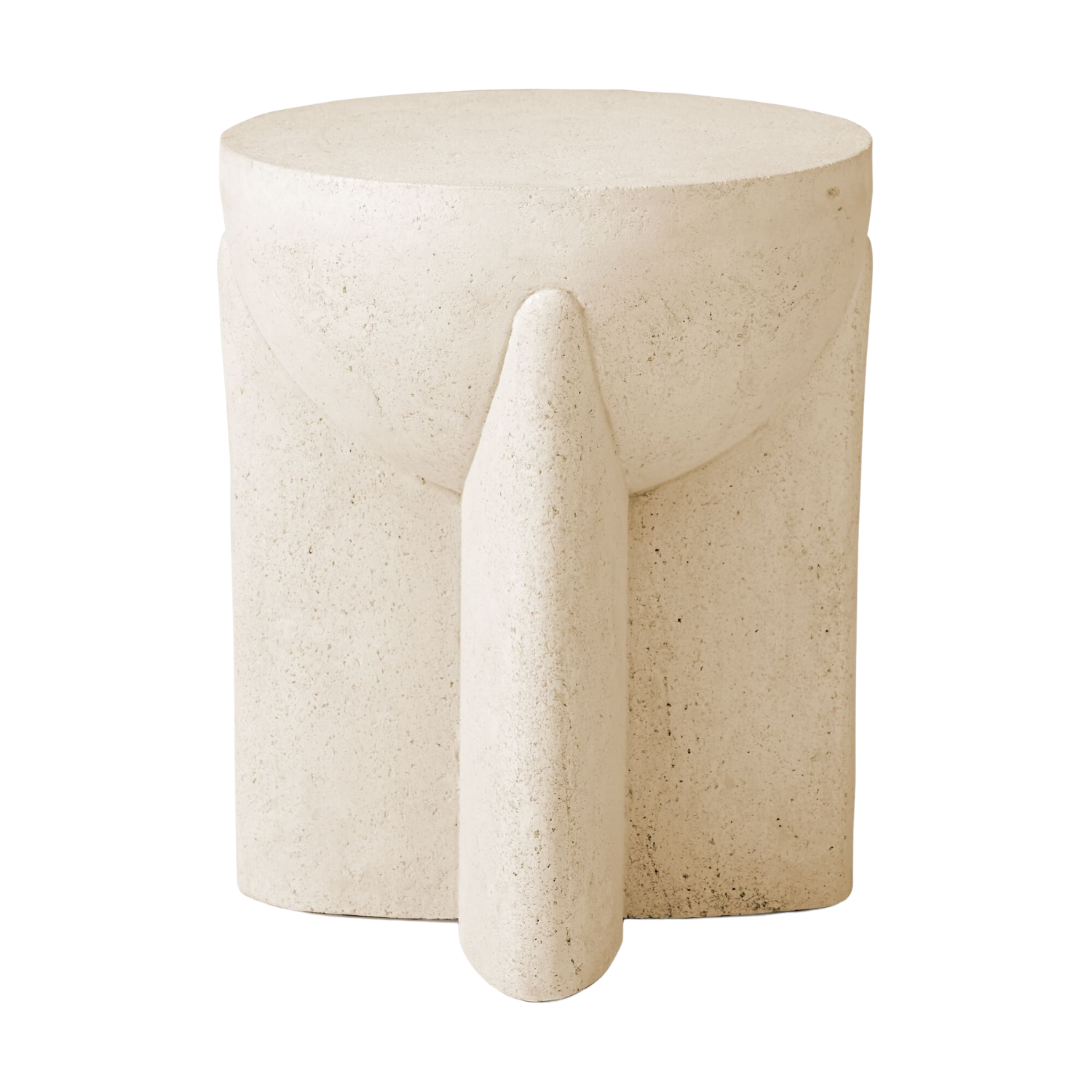 Lava Stone Side Table