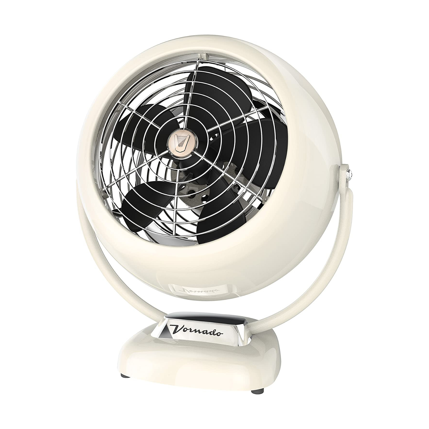Vintage White Retro Fan