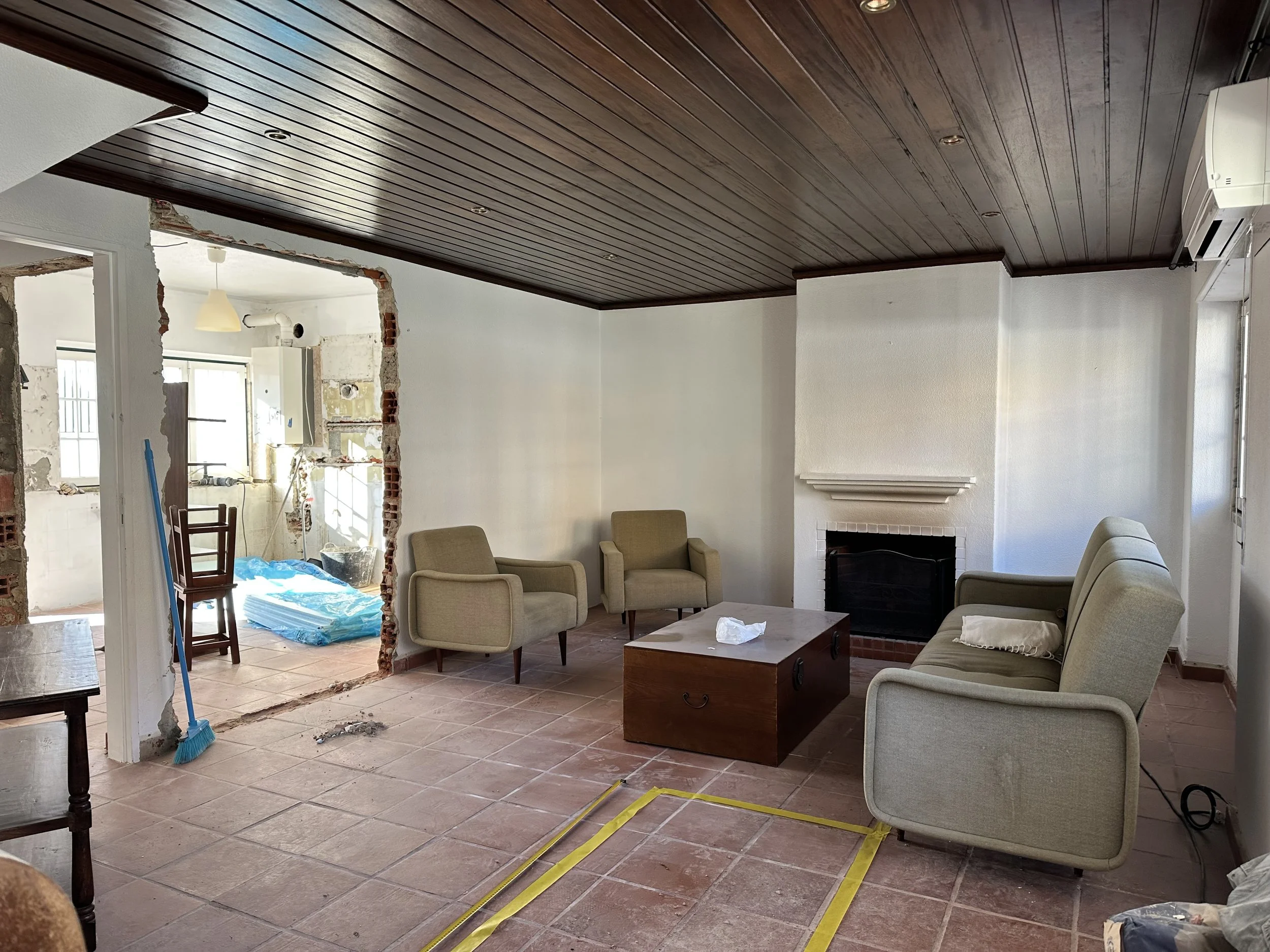 The Blanco Bungalow Ericeira Portugal: From Quick Fix to Full Gut: How a “Simple” Bathroom Update Became a Whole-House Rebuild