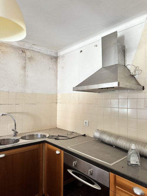 DIY: How to build a Quick Budget-Friendly Kitchen with Concrete Blocks ...