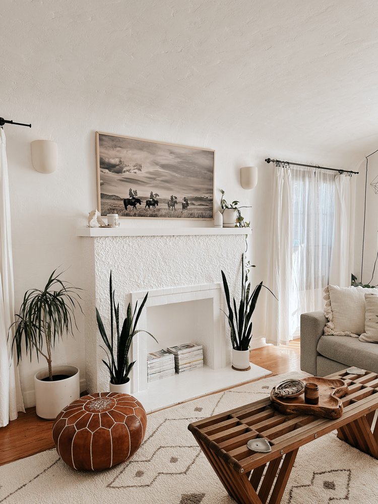 Blanco Bungalow California: Living Room Decor + Furniture Links ...