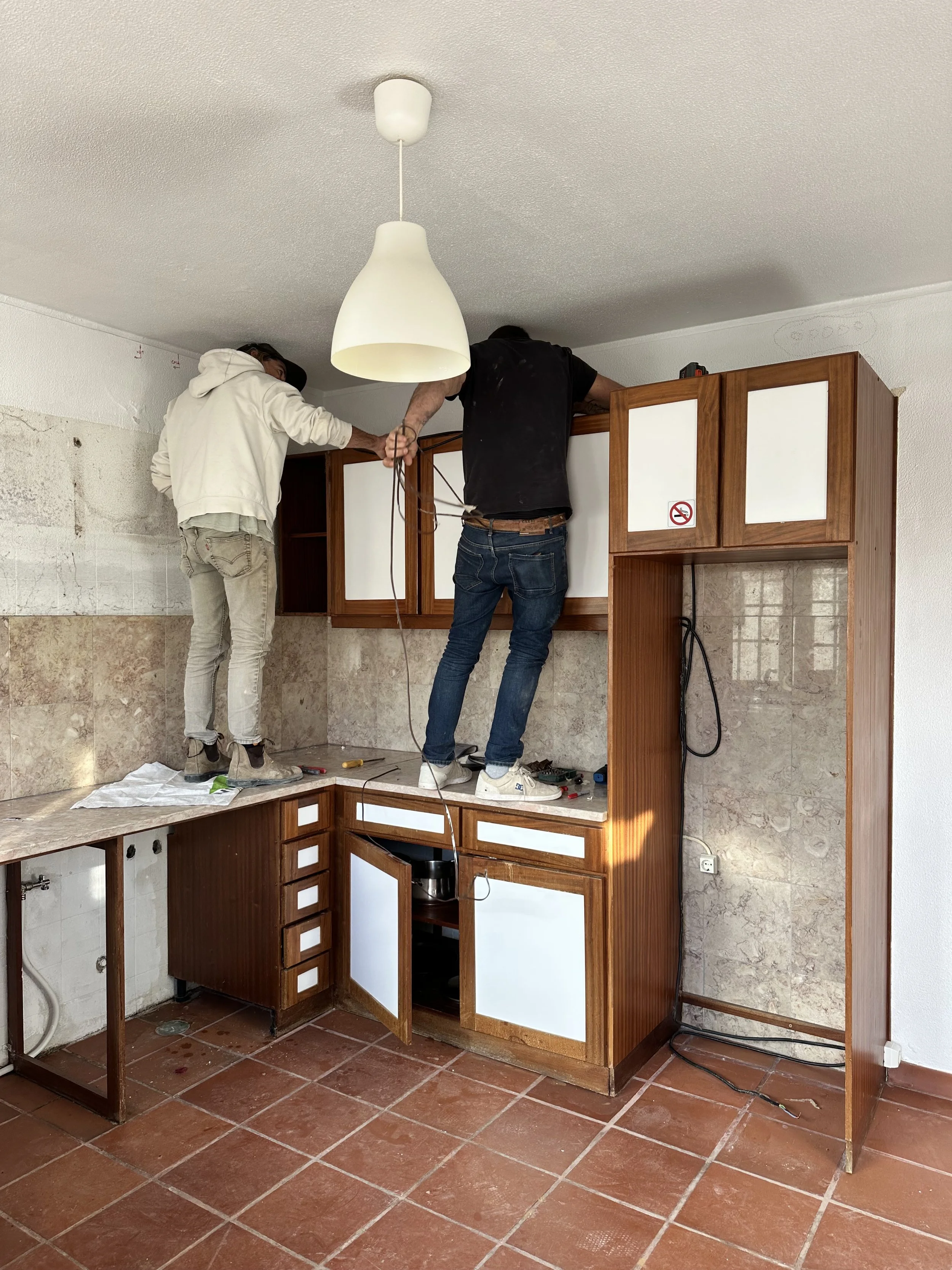 The Blanco Bungalow Ericeira Portugal: From Quick Fix to Full Gut: How a “Simple” Bathroom Update Became a Whole-House Rebuild