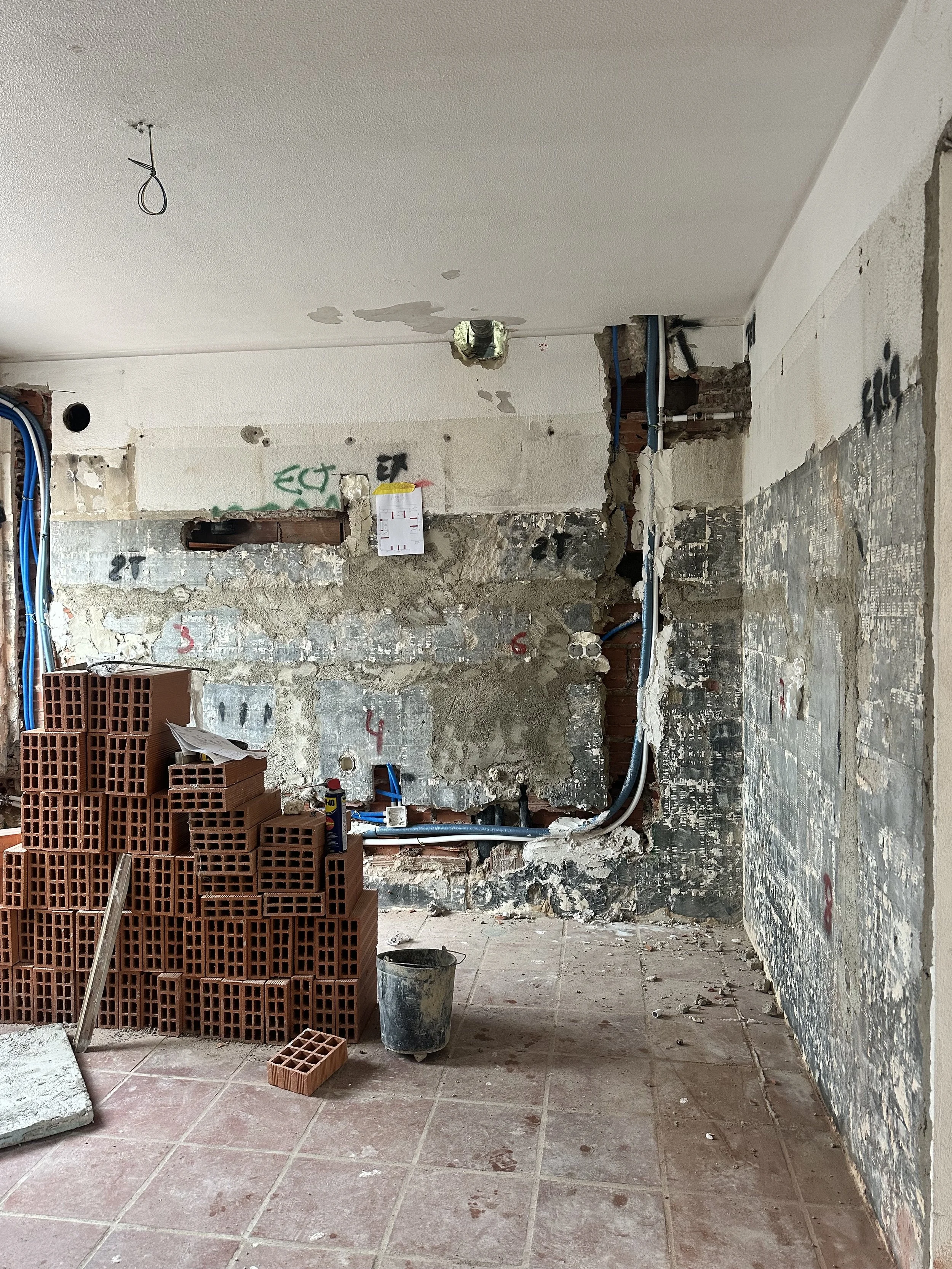 The Blanco Bungalow Ericeira Portugal: From Quick Fix to Full Gut: How a “Simple” Bathroom Update Became a Whole-House Rebuild