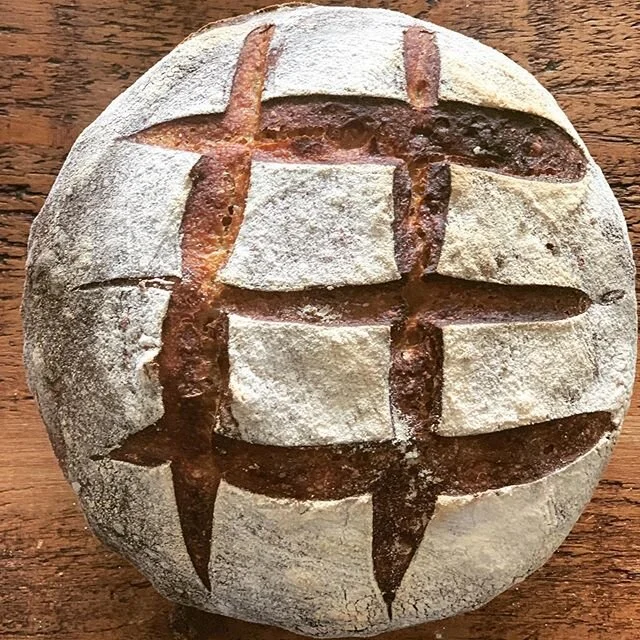 Let&rsquo;s play tic-tac-toe today...
🌾
40% Khorasan; 60% white wheat; 80% hydration; 4h autolyse; fridge overnight 🍞
🌾
#kamut #kamutbread #sourdough #artisanbread #heritagebread #heritage #oldfashioned #scoringbread #realbread #tictactoe #saynoto