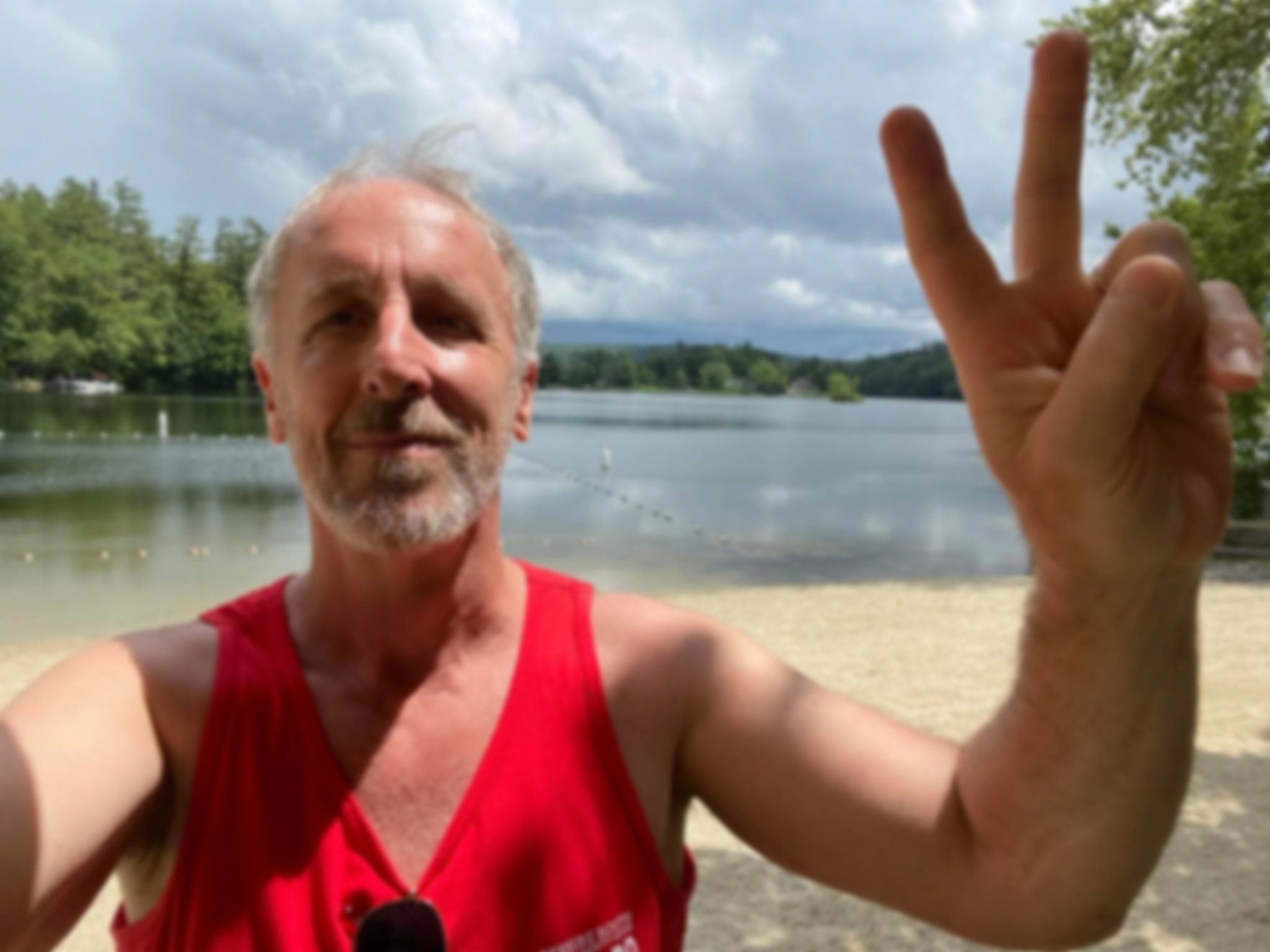 Lifeguarding a Lake Garfield, Summer 2023