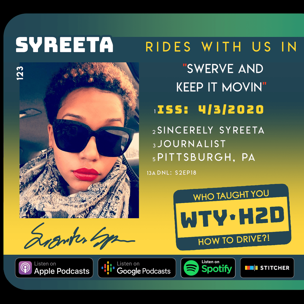 who taught you how to drive the podcast