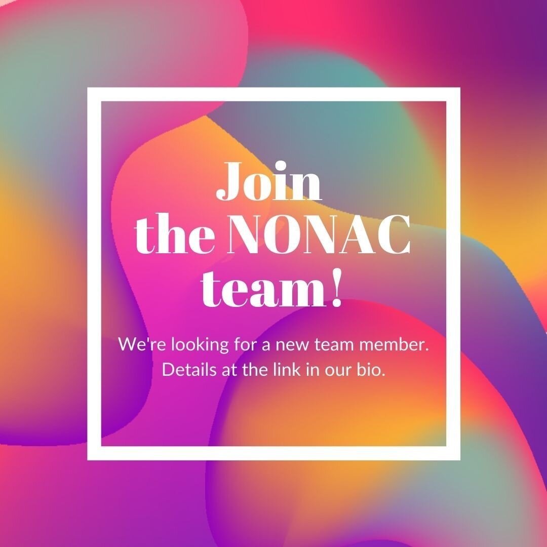 ✨Are you creative, bookish, and collaborative? We're looking for someone to join the NONAC team! More info at the link in our bio.