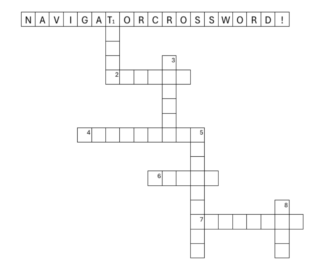 Navigator Crossword Puzzle for March Publication 2026