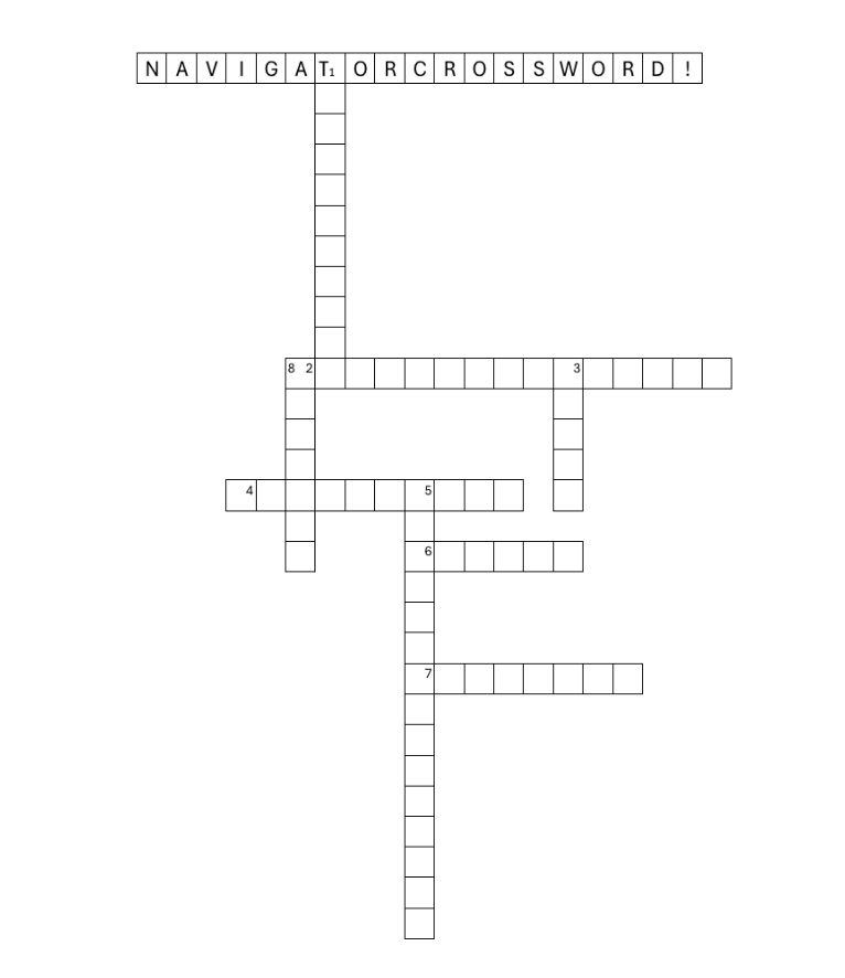 Navigator Crossword Puzzle for May Publication 2026