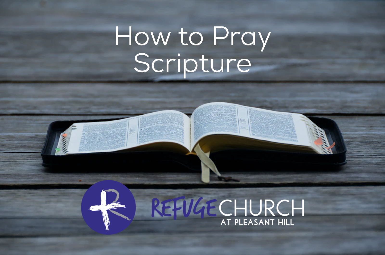 How to Pray Scripture