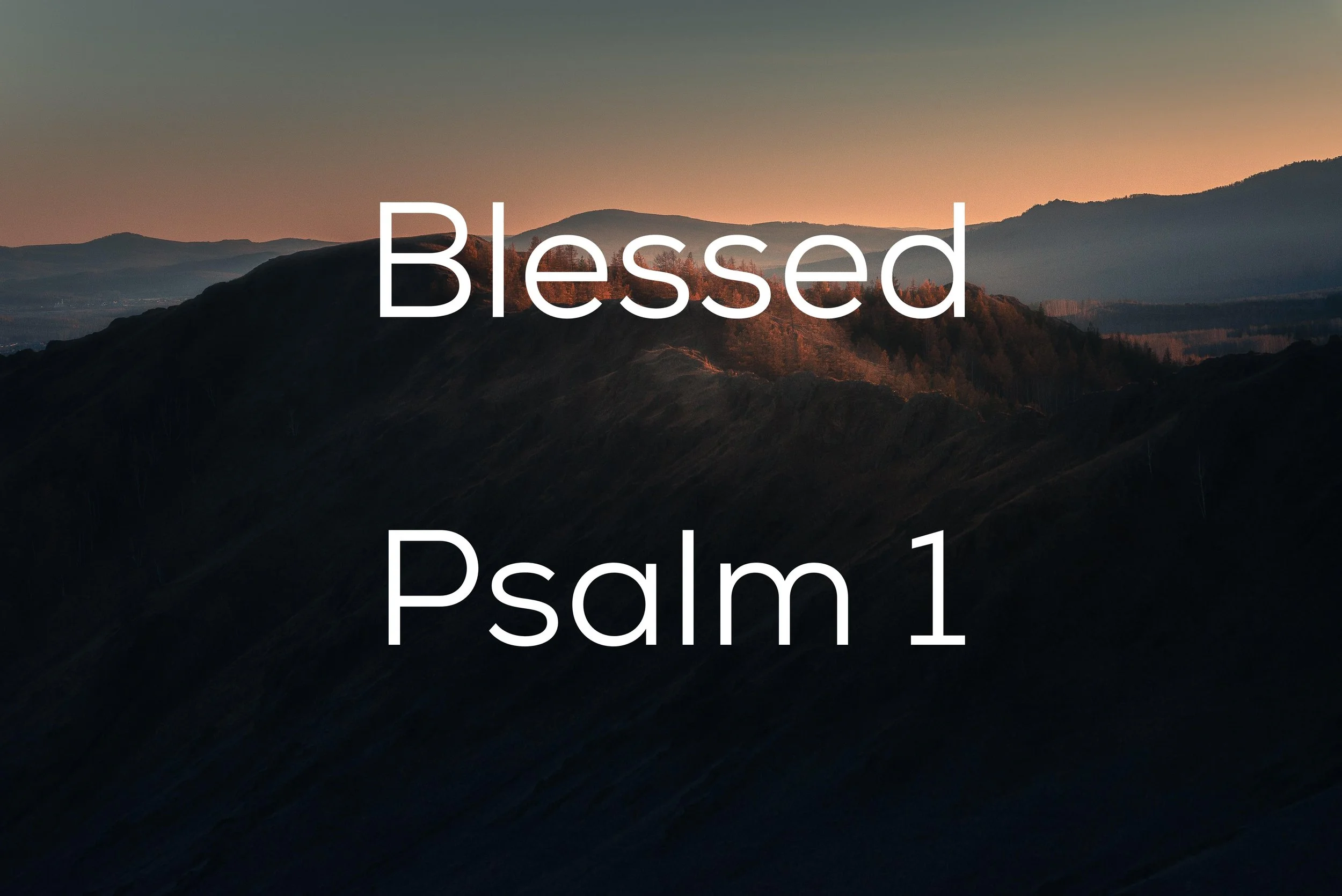 How to be Blessed