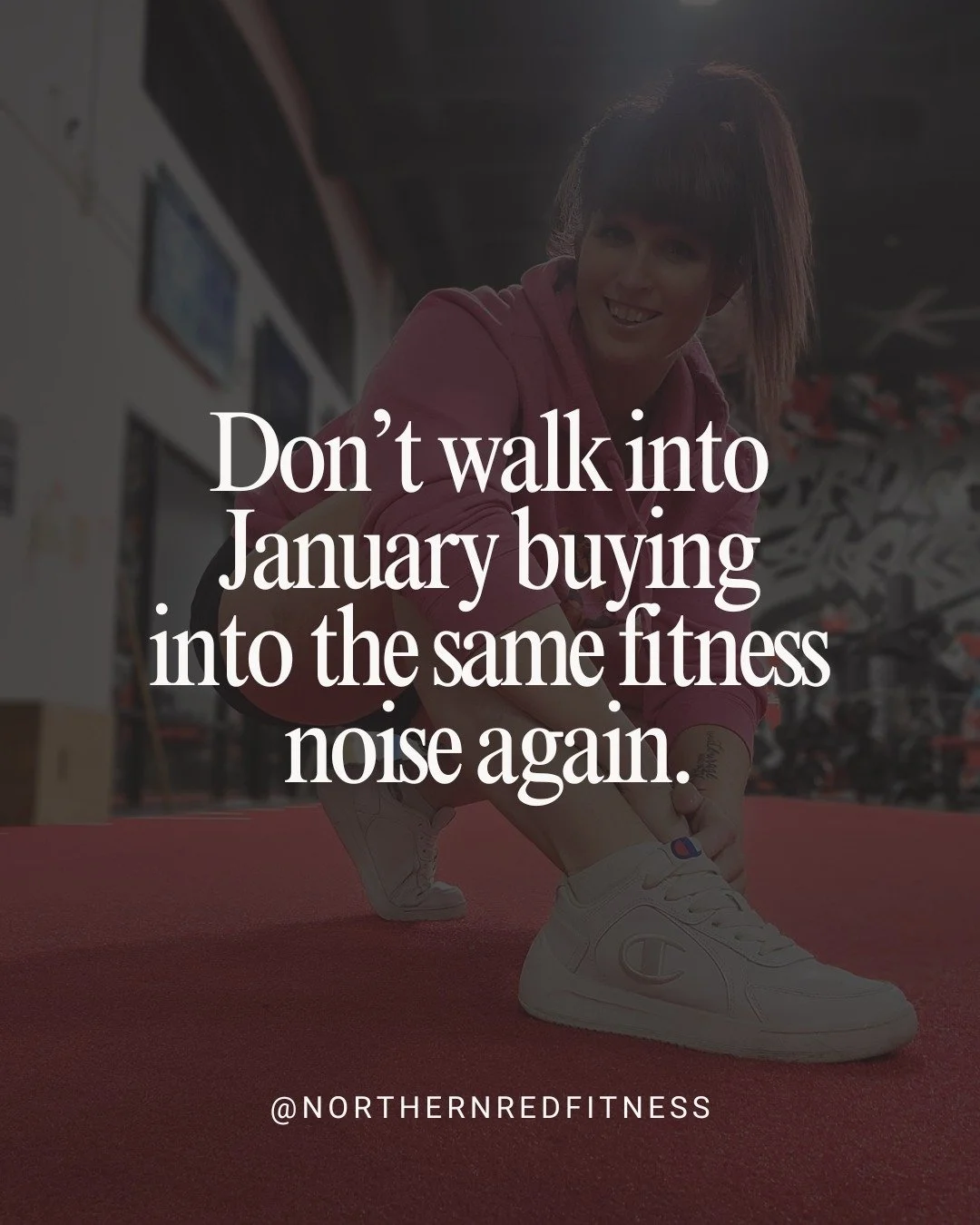 Don&rsquo;t walk into January buying into the same fitness noise again.

Extreme rules.
Rigid plans.
Quick fixes that disappear the moment life gets busy.

If what you&rsquo;ve tried before didn&rsquo;t stick &mdash;
that&rsquo;s not a you problem.

