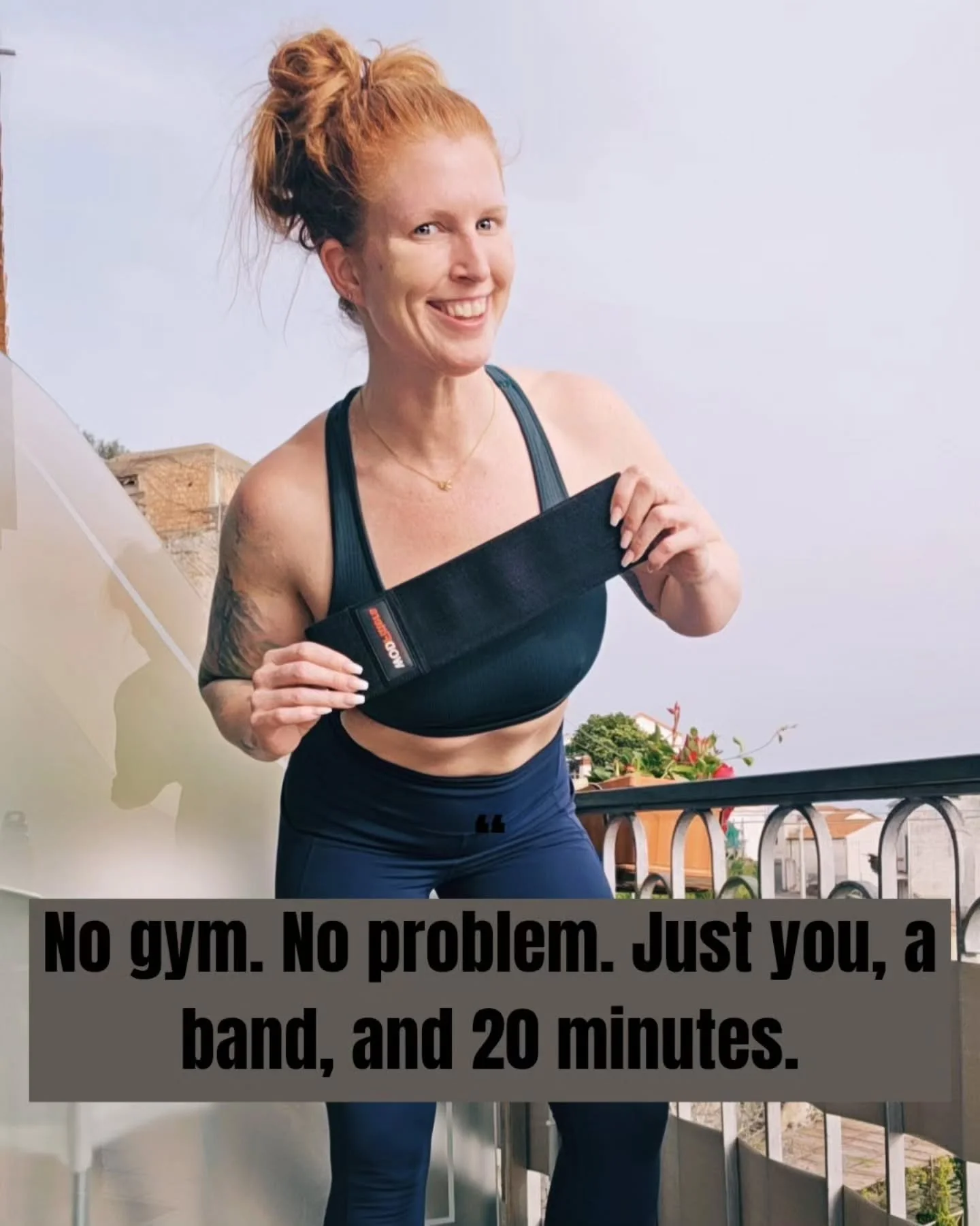 On the road and want to stay consistent?

You don&rsquo;t need a fancy gym.
You don&rsquo;t need machines.
You don&rsquo;t even need that much time.

You need a plan&hellip; and maybe this little band.
This thing travels better than your favourite je