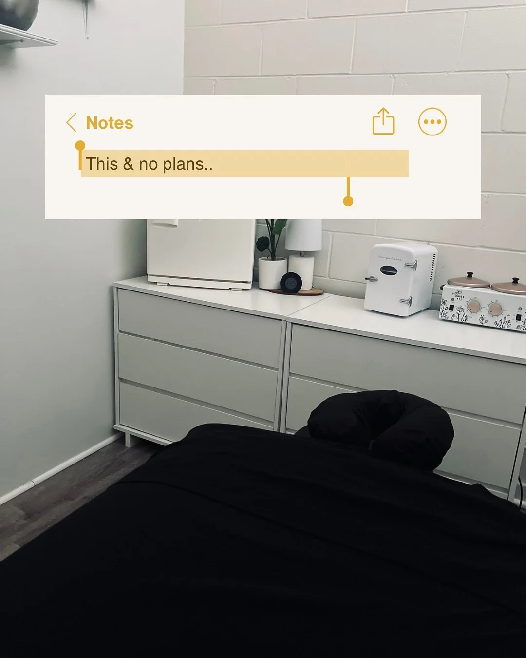 No plans. No distractions. Just presence