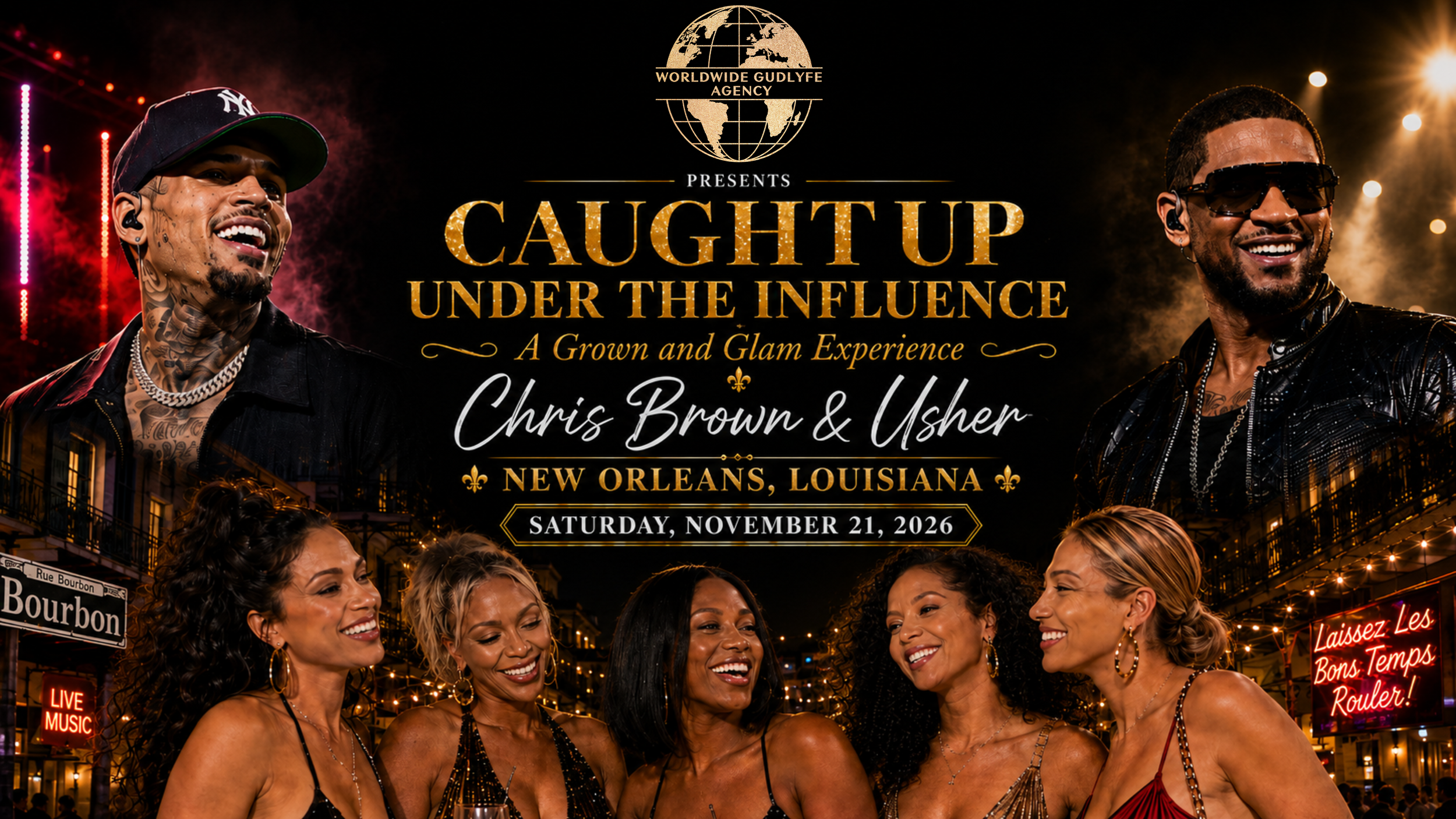 Caught Up Under The Influence (New Orleans) Nov 20-22, 2026