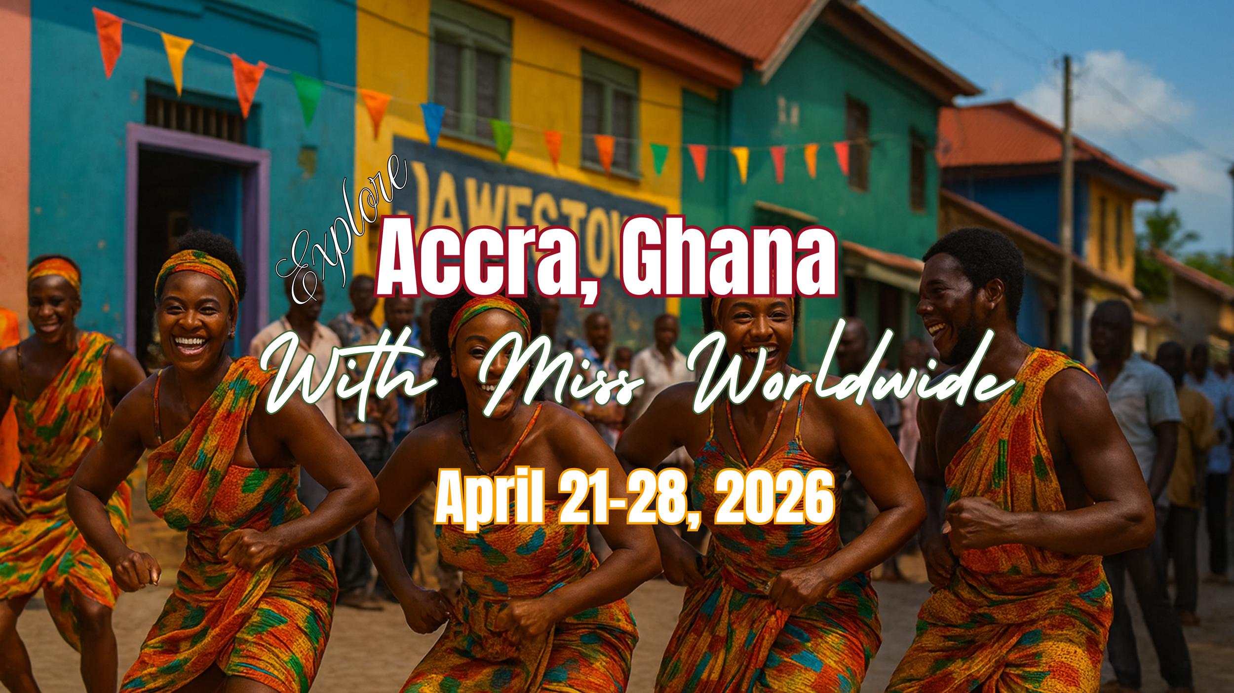 Explore Accra, Ghana April 21-28, 2026